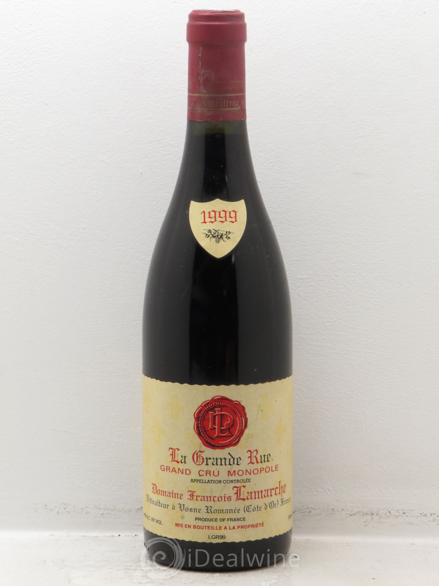 La Grande Rue Grand Cru Lamarche (Domaine) 1999 - Lot de 1 bouteille - 0