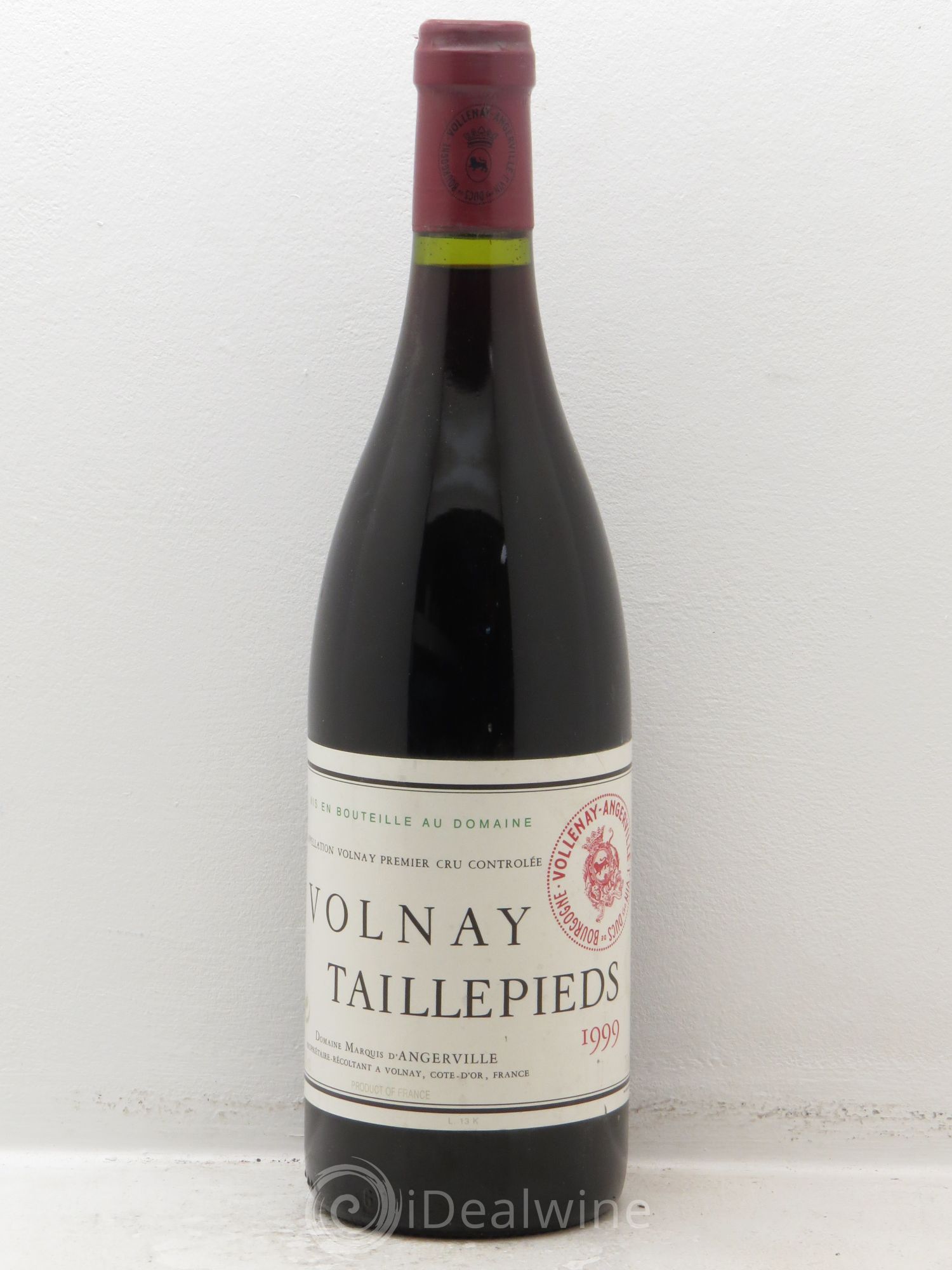 Volnay 1er Cru Taillepieds Marquis d'Angerville (Domaine) 1999 - Lot de 6 bouteilles - 0