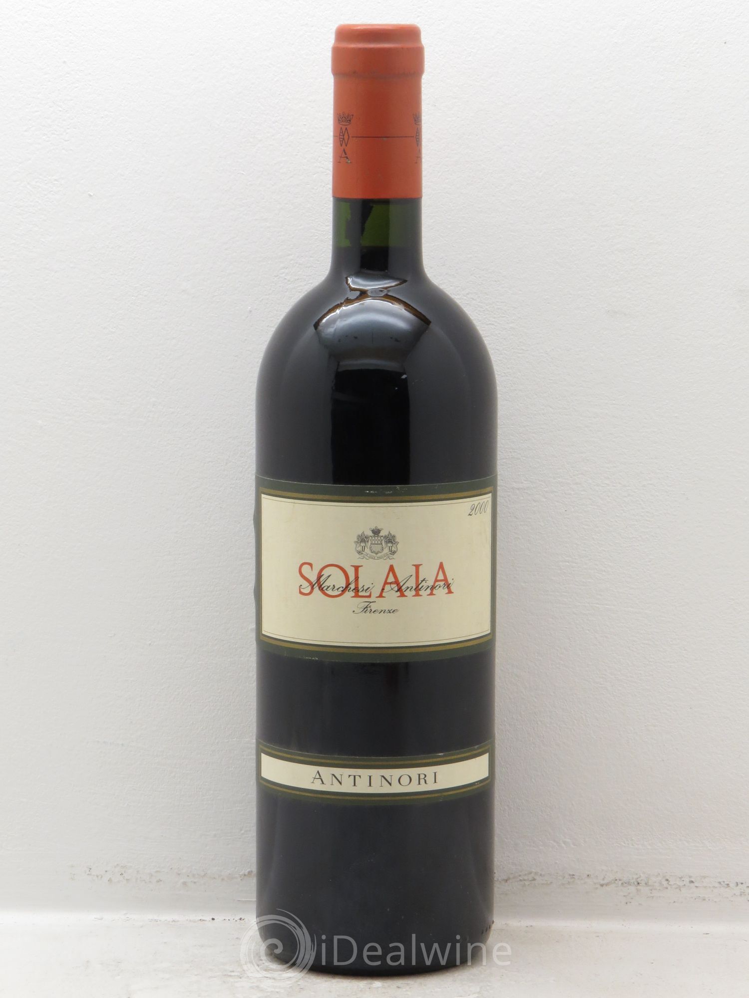 Toscana IGT Solaia Tenuta Tignanello - Marchesi Antinori 2000 - Lot de 1 bouteille - 0