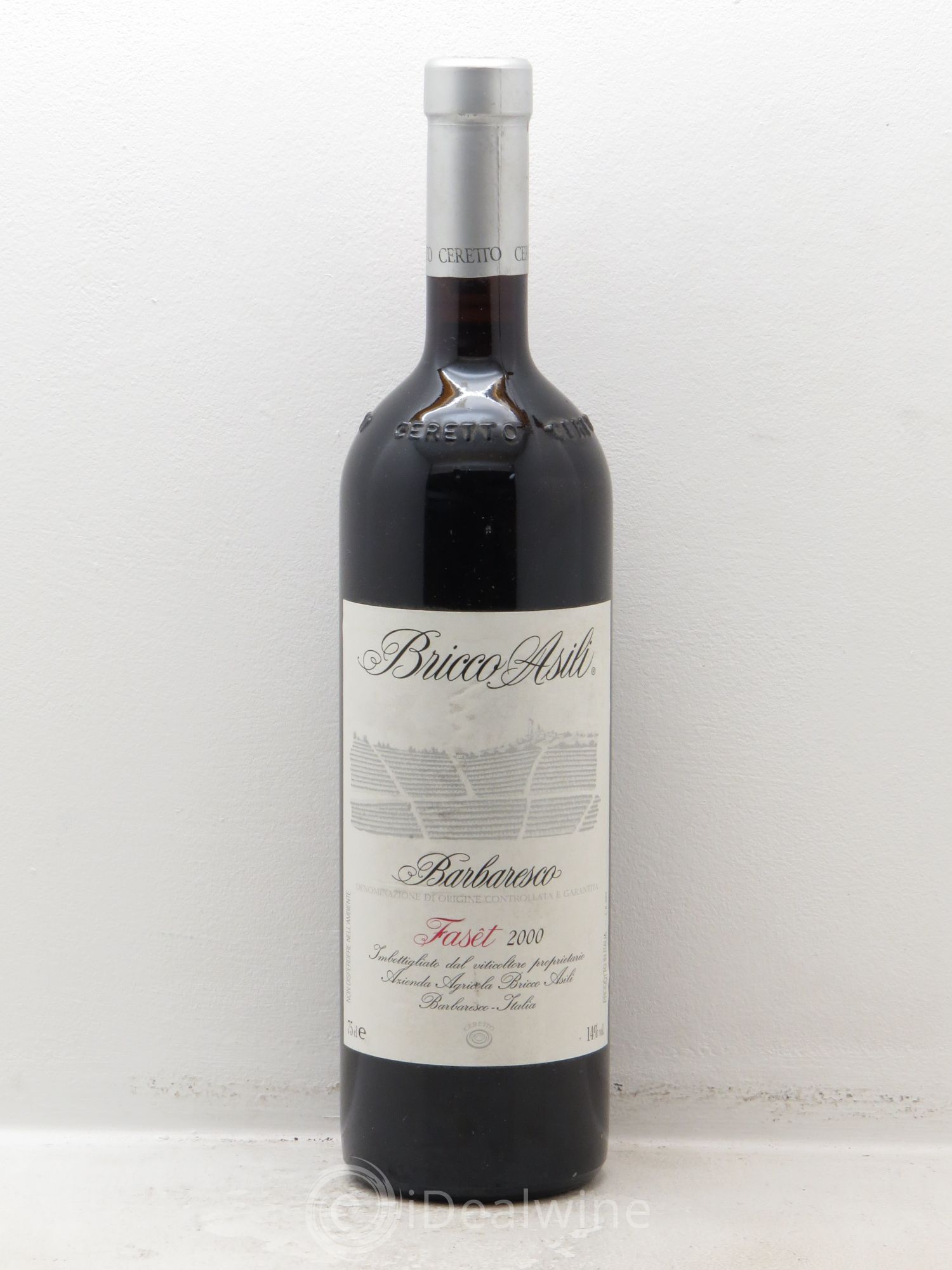 Barbaresco DOCG Bricco Asili Faset Cerretto 2000 - Posten von 1 Flasche - 0