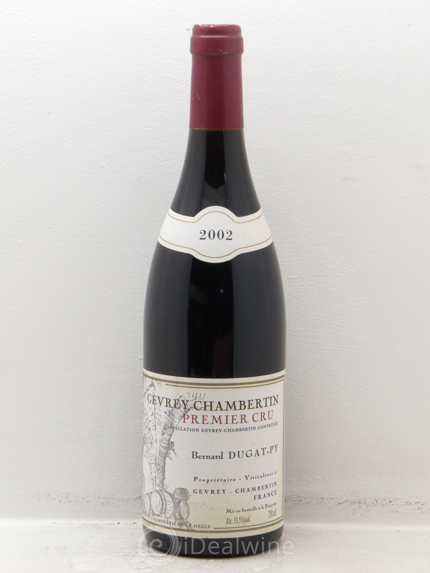 Gevrey-Chambertin 1er Cru Dugat-Py 2002 - Lot de 1 bouteille - 0