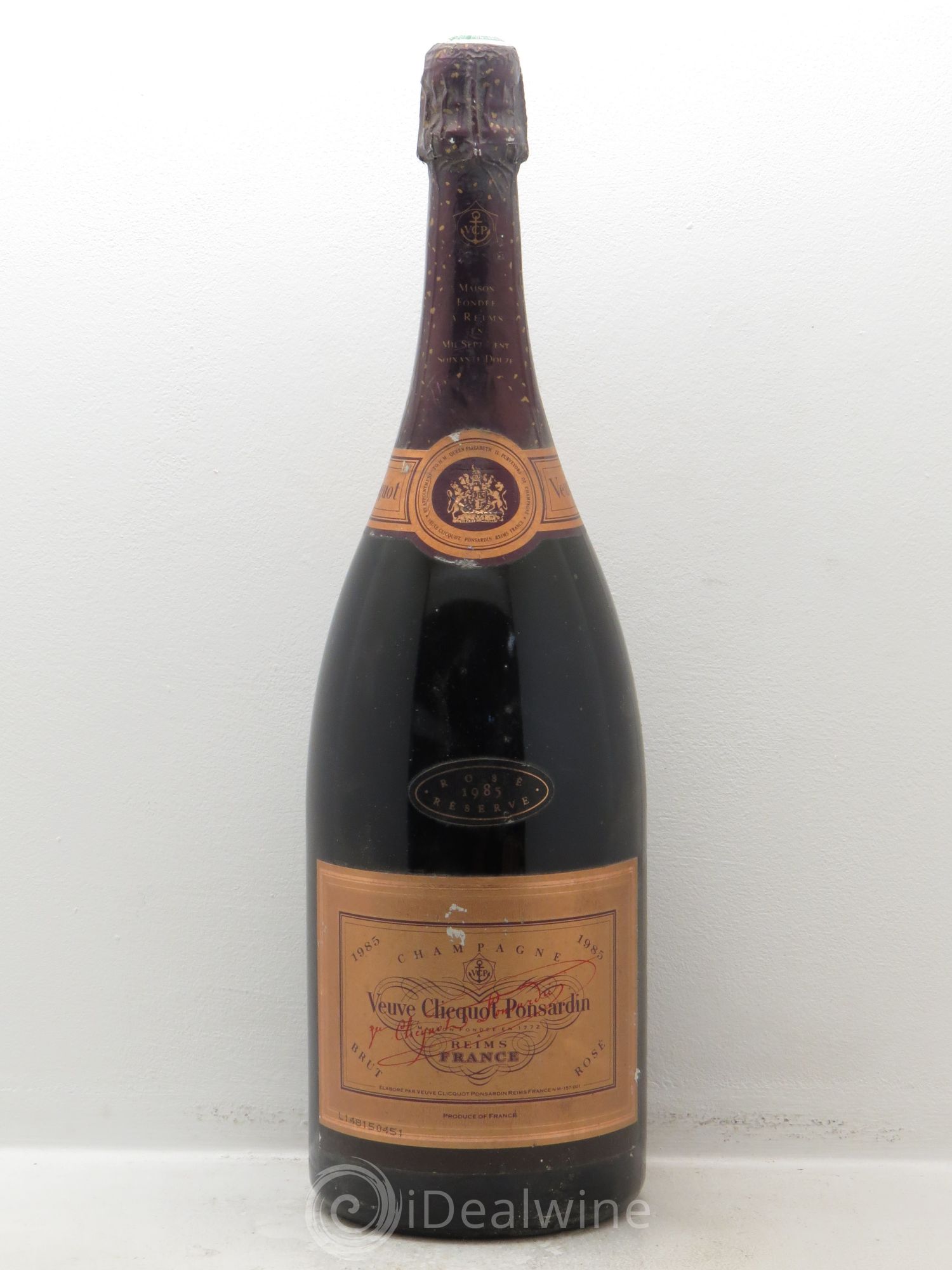 Champagne - Veuve Clicquot Ponsardin Réserve 1985 - Posten von 1 Magnum - 0