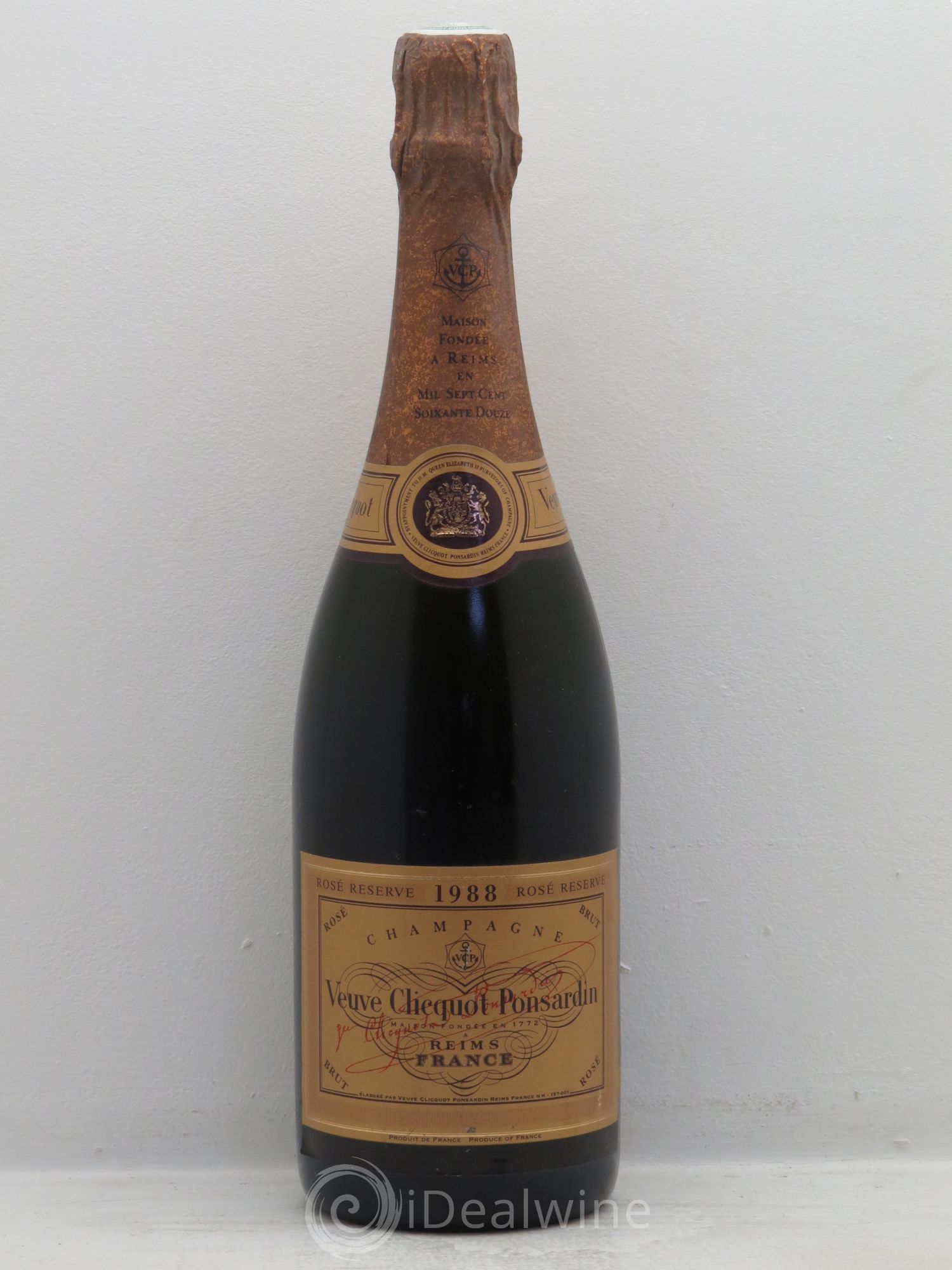 Champagne - Veuve Clicquot Ponsardin Réserve 1988 - Posten von 1 Flasche - 0