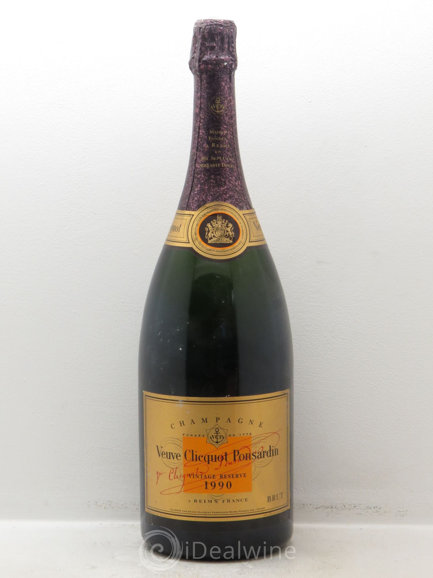 Vintage Veuve Clicquot 1990 - Lot de 1 magnum - 0