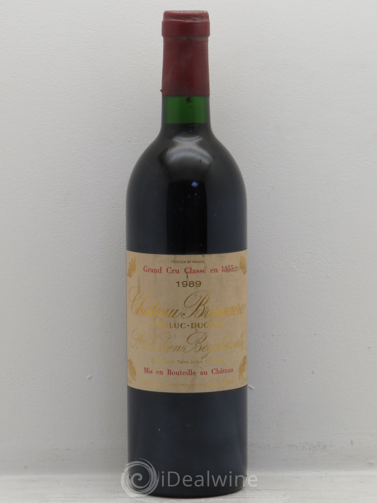 Château Branaire Ducru 4ème Grand Cru Classé 1989 - Lot de 1 bouteille - 0