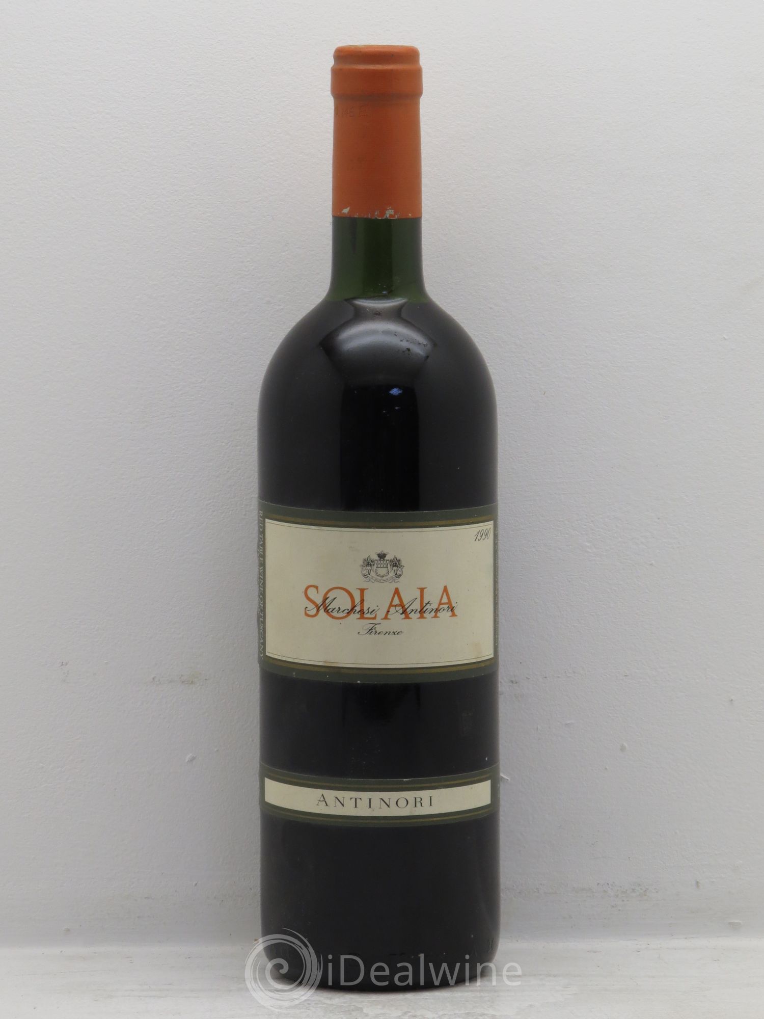 Toscana IGT Solaia Tenuta Tignanello - Marchesi Antinori 1990 - Lot de 1 bouteille - 0