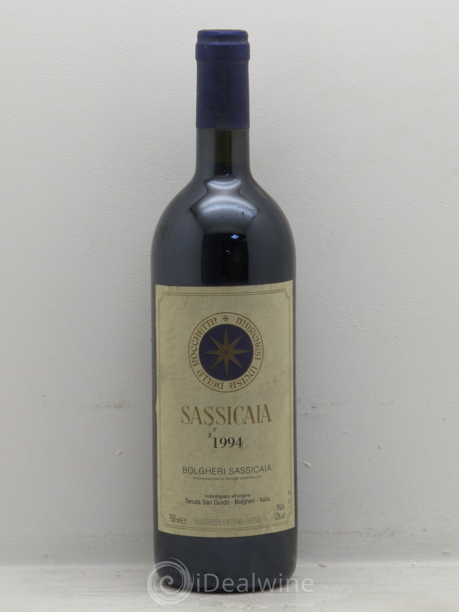 Bolgheri DOC Sassicaia Tenuta San Guido 1994 - Lot de 1 bouteille - 0