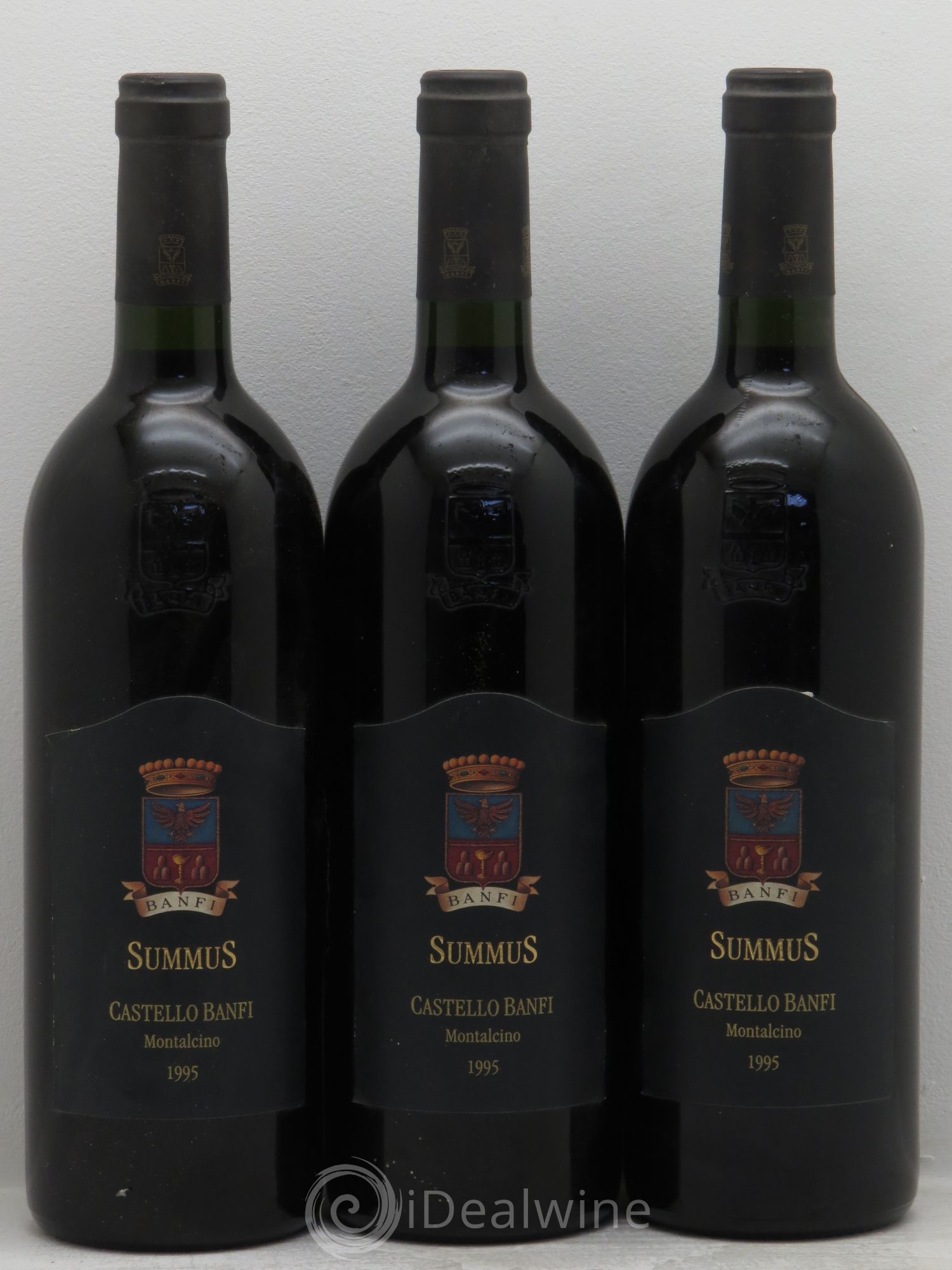 Italie Castello Banfi Summus Sant'Antimo (sans prix de réserve) 1995 - Posten von 3 Flaschen - 0