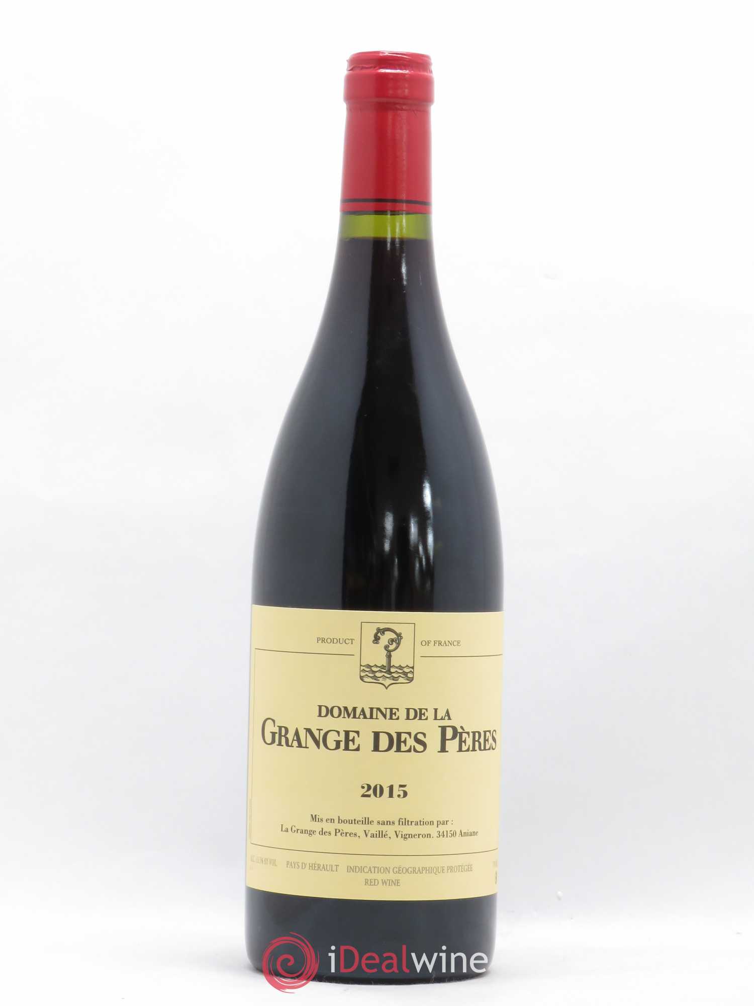 Pays d'Hérault Grange des Pères Laurent Vaillé 2015 - Lot de 1 bouteille - 0