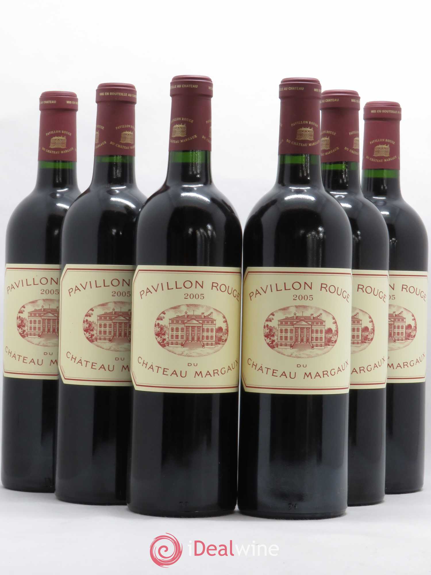 Pavillon Rouge du Château Margaux Second Vin 2005 - Lot de 6 bouteilles - 0