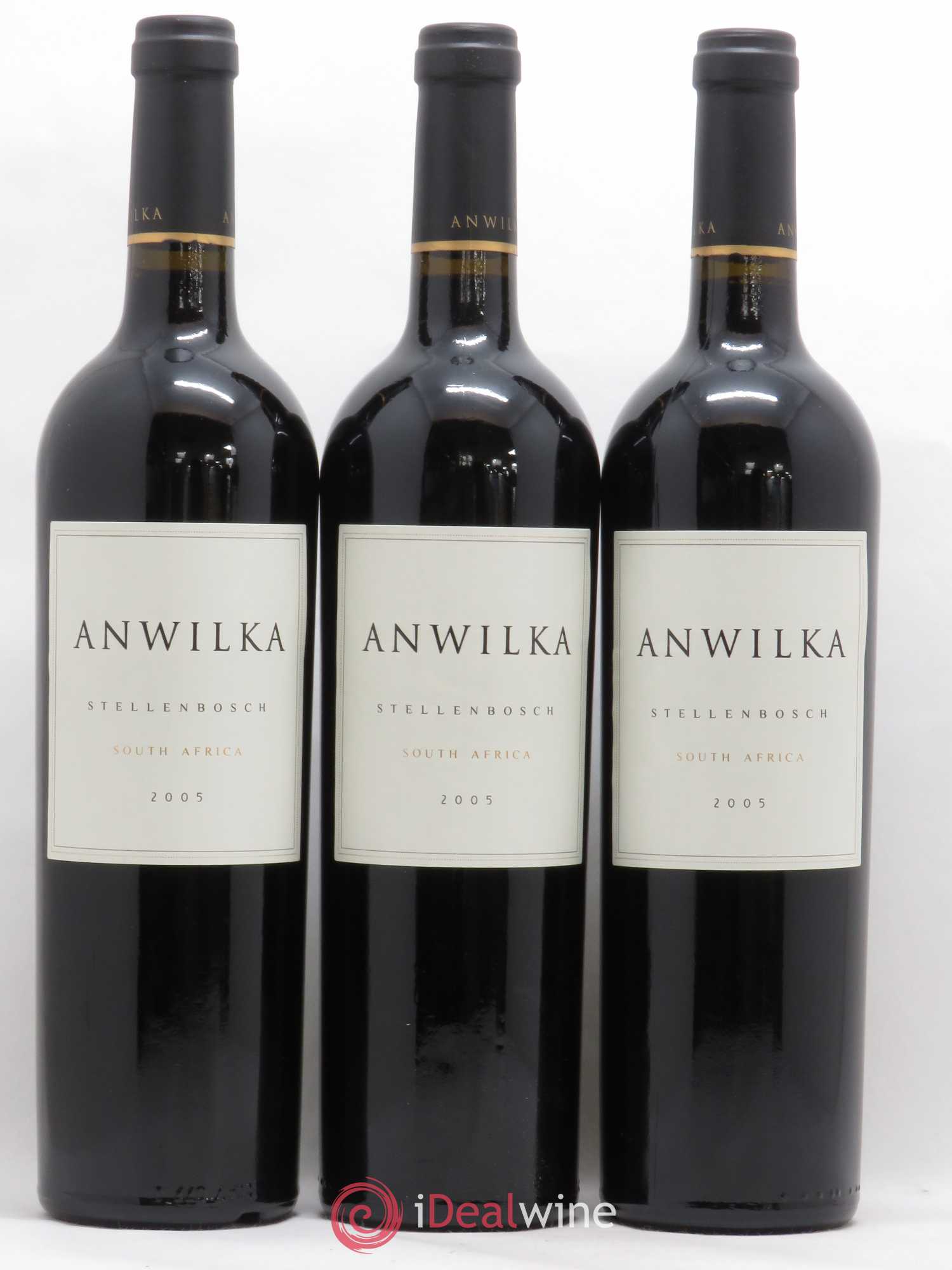 Afrique du Sud Stellenbosch Anwilka (sans prix de réserve) 2005 - Lot de 6 bouteilles - 1