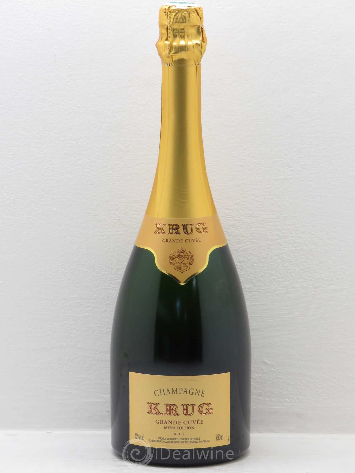 Grande Cuvée Brut Krug - Lot de 1 bouteille - 0
