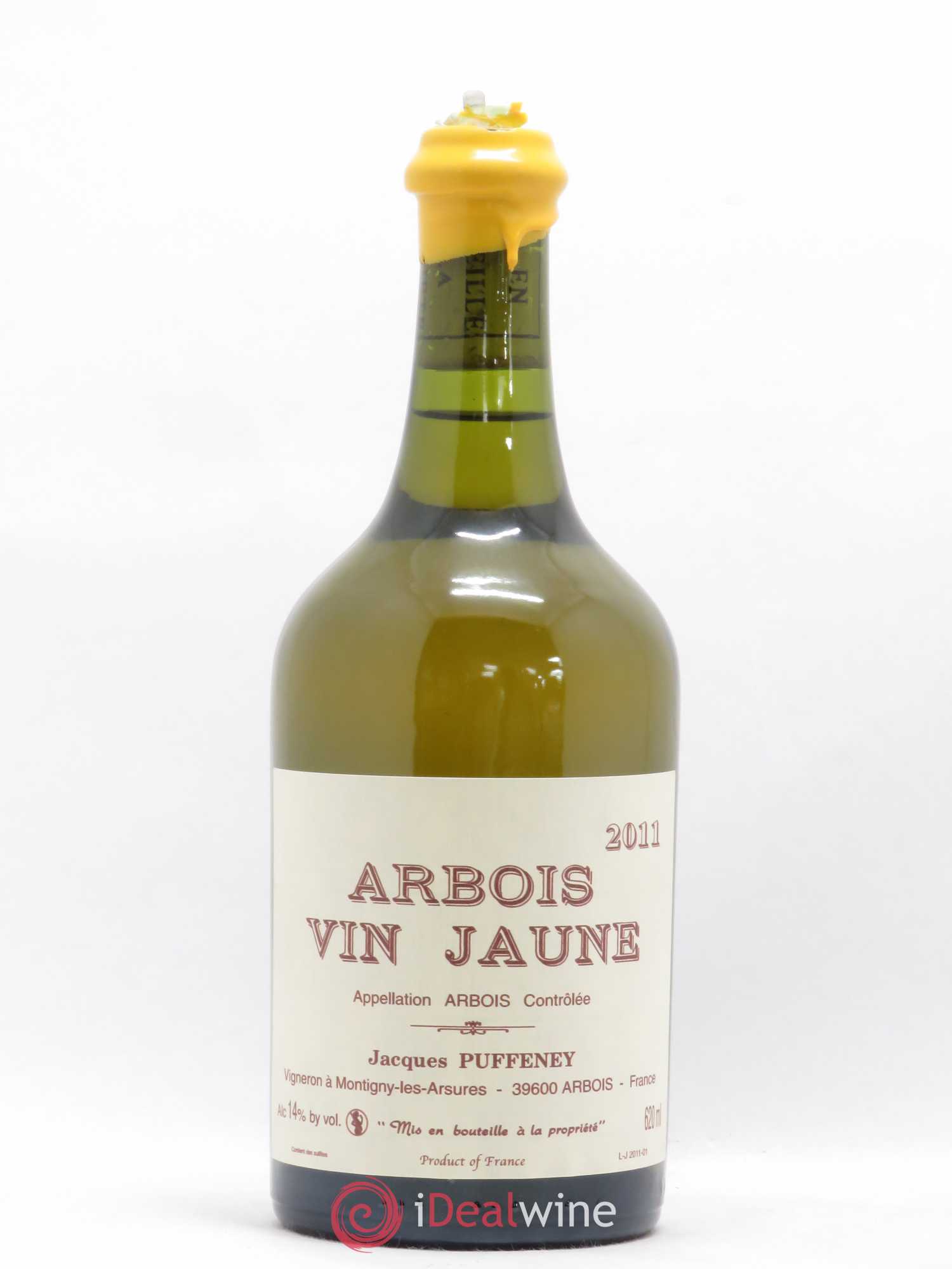 Arbois Vin Jaune Jacques Puffeney 2011 - Lot de 1 bouteille - 0