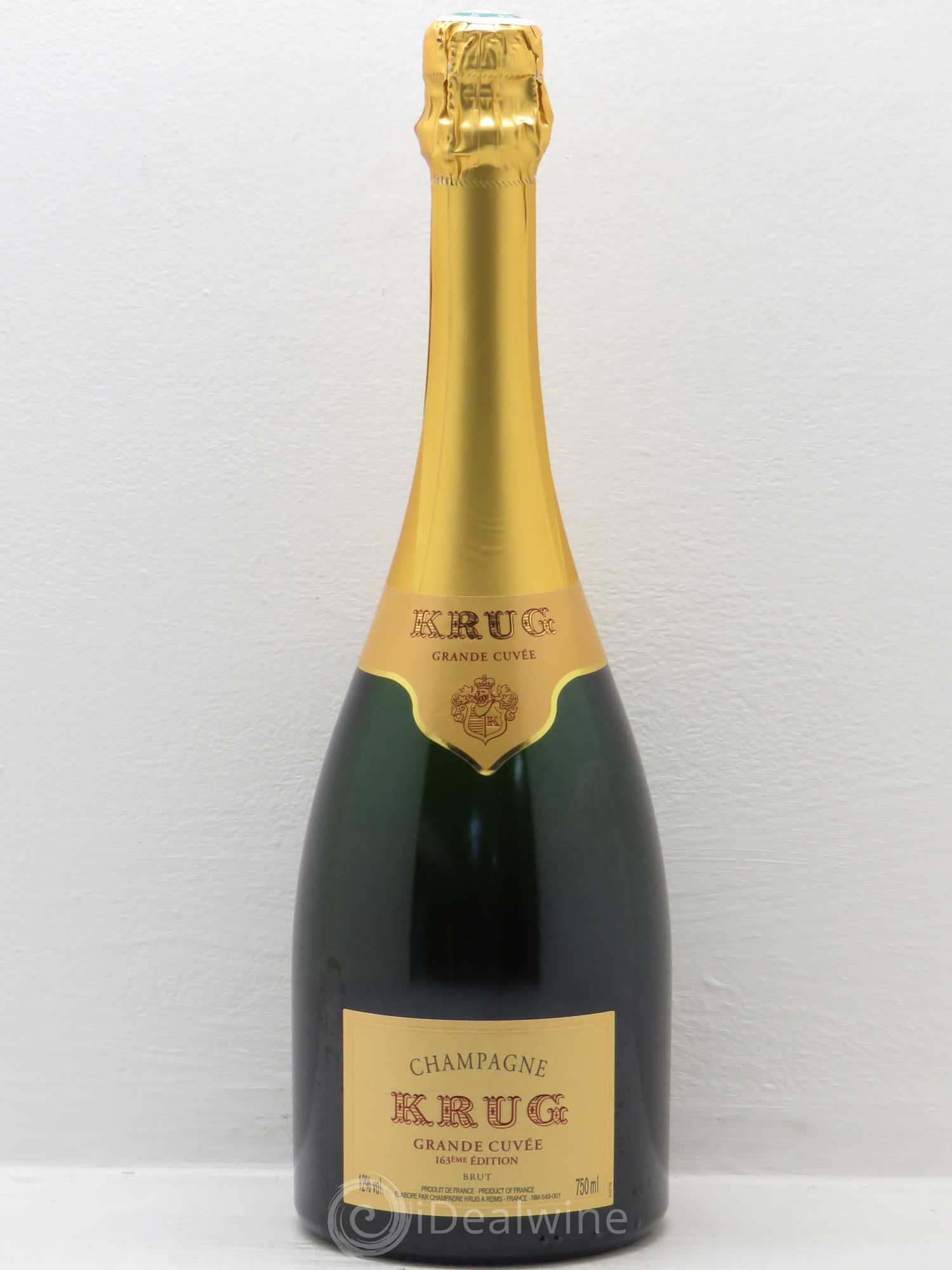 Grande Cuvée Brut Krug (sans prix de réserve) - Lot de 1 bouteille - 0