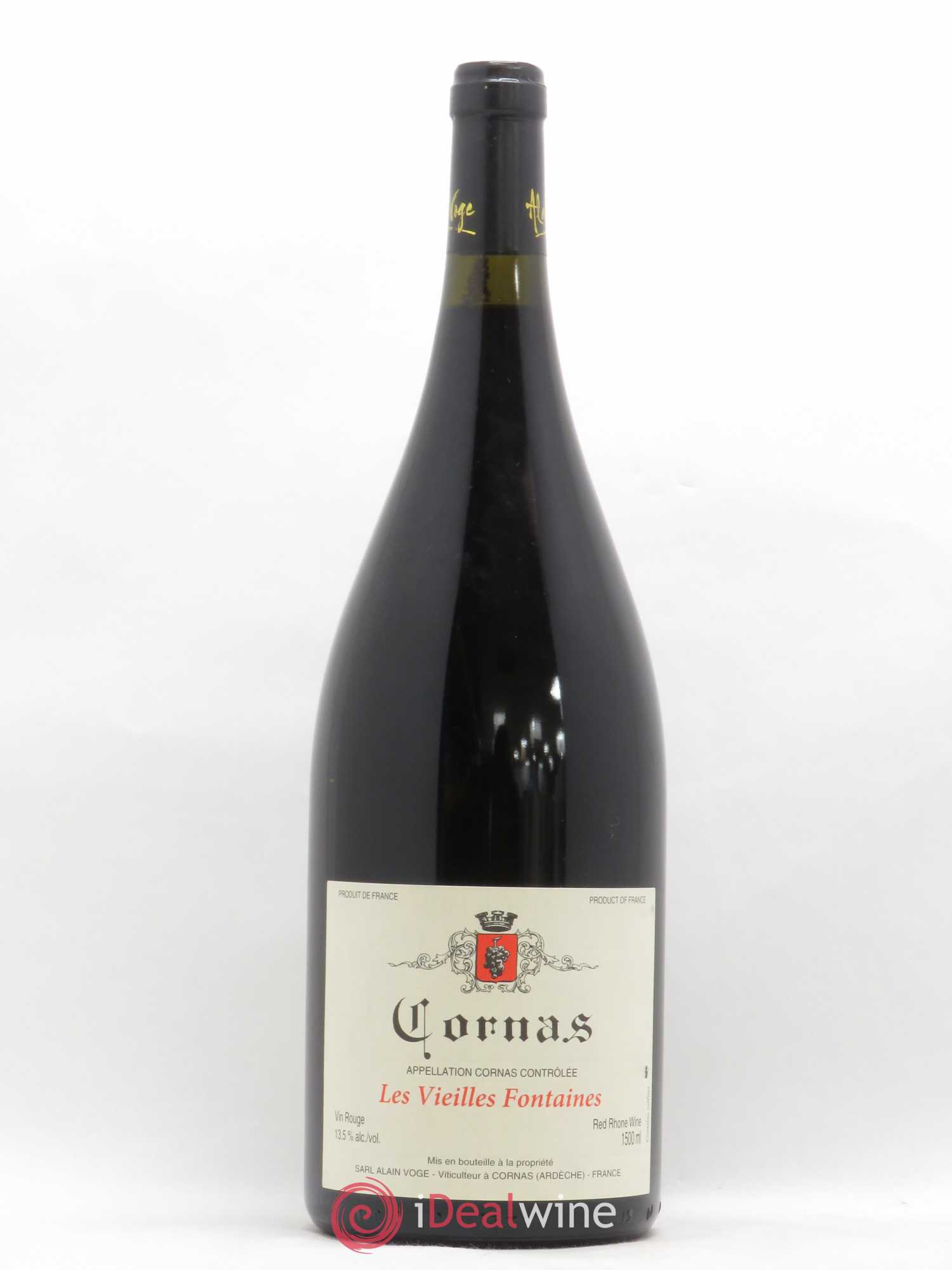 Cornas Les Vieilles Fontaines Alain Voge (Domaine) 2010 - Lot de 1 magnum - 0
