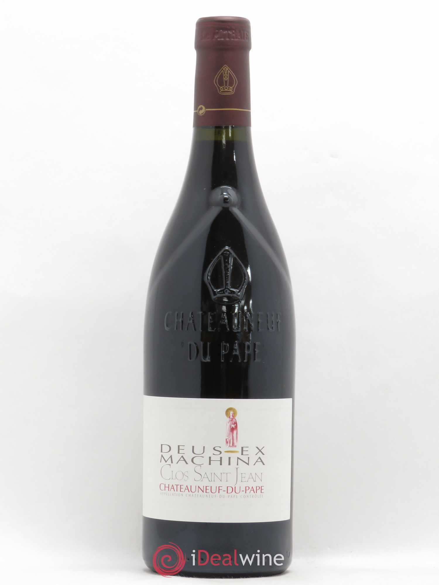 Châteauneuf-du-Pape Clos Saint-Jean Deus Ex Machina Pascal et Vincent Maurel 2016 - Lot de 1 bouteille - 0