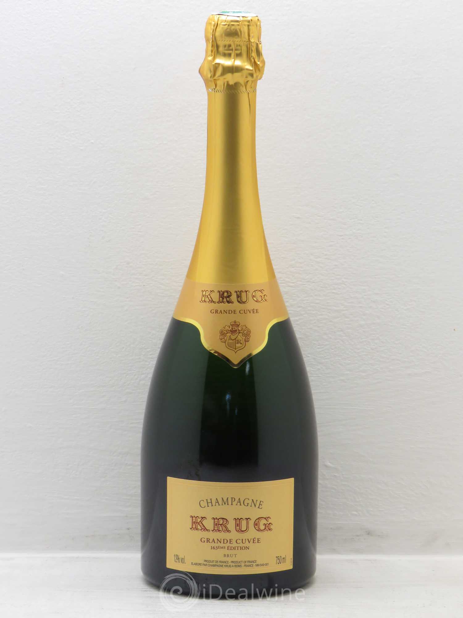 Grande Cuvée Brut Krug - Lot de 1 bouteille - 0