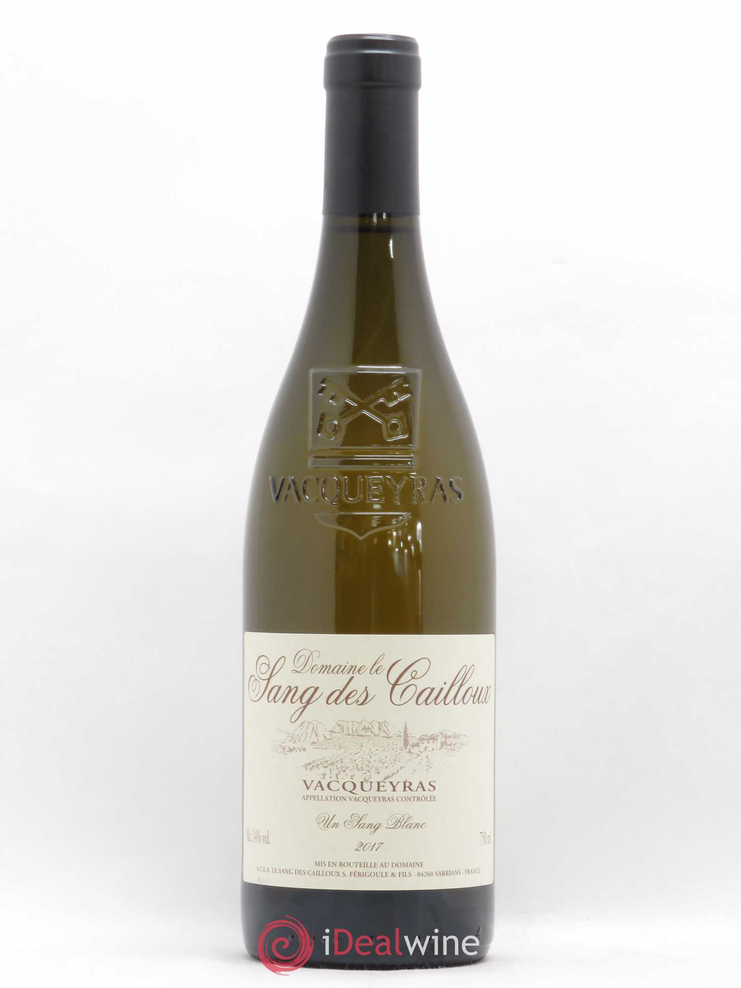 Vacqueyras Un Sang Blanc Le Sang des Cailloux (sans prix de réserve) 2017 - Lot de 1 bouteille - 0