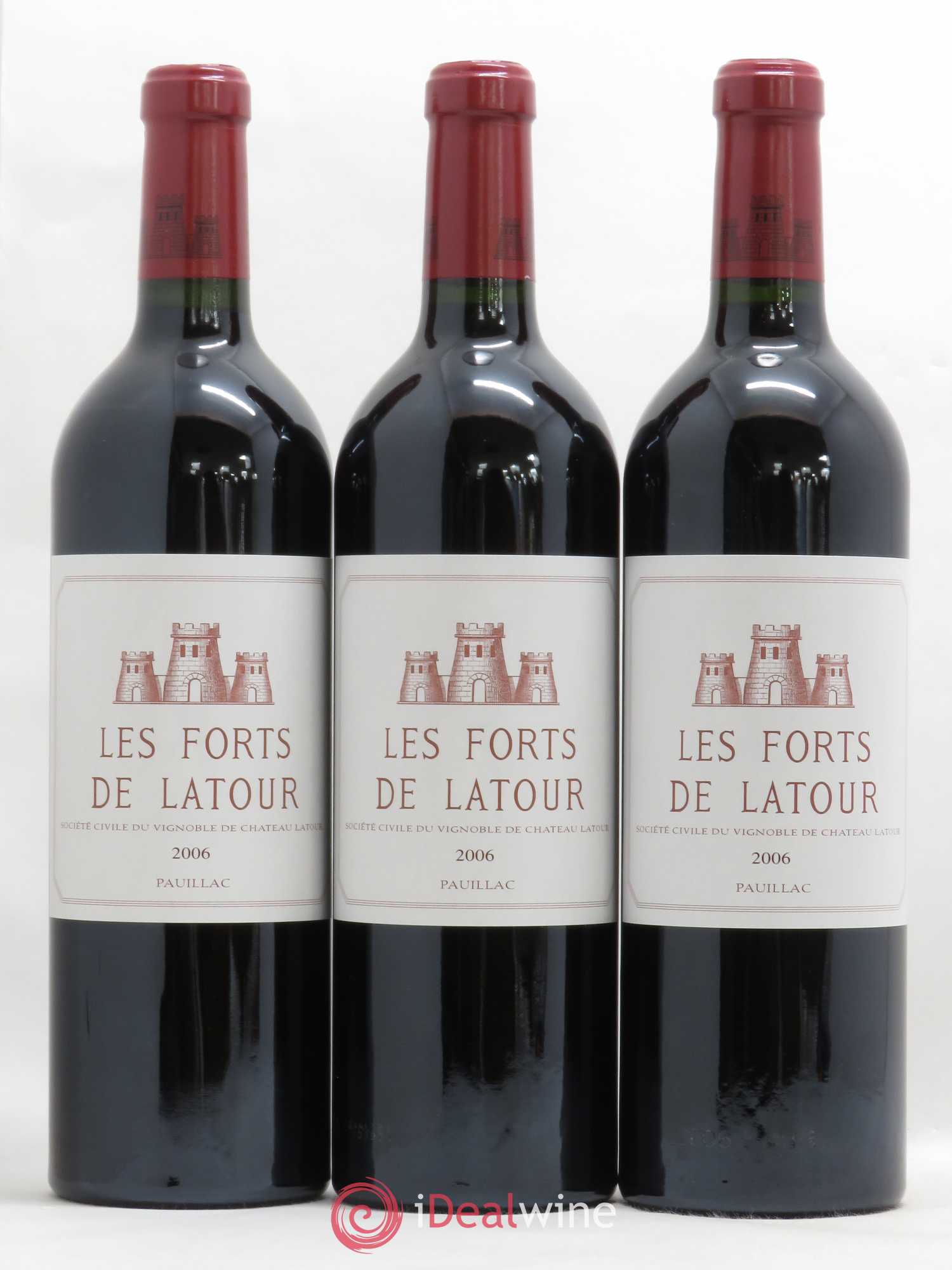 Les Forts de Latour Second Vin 2006 - Lot de 3 bouteilles - 0