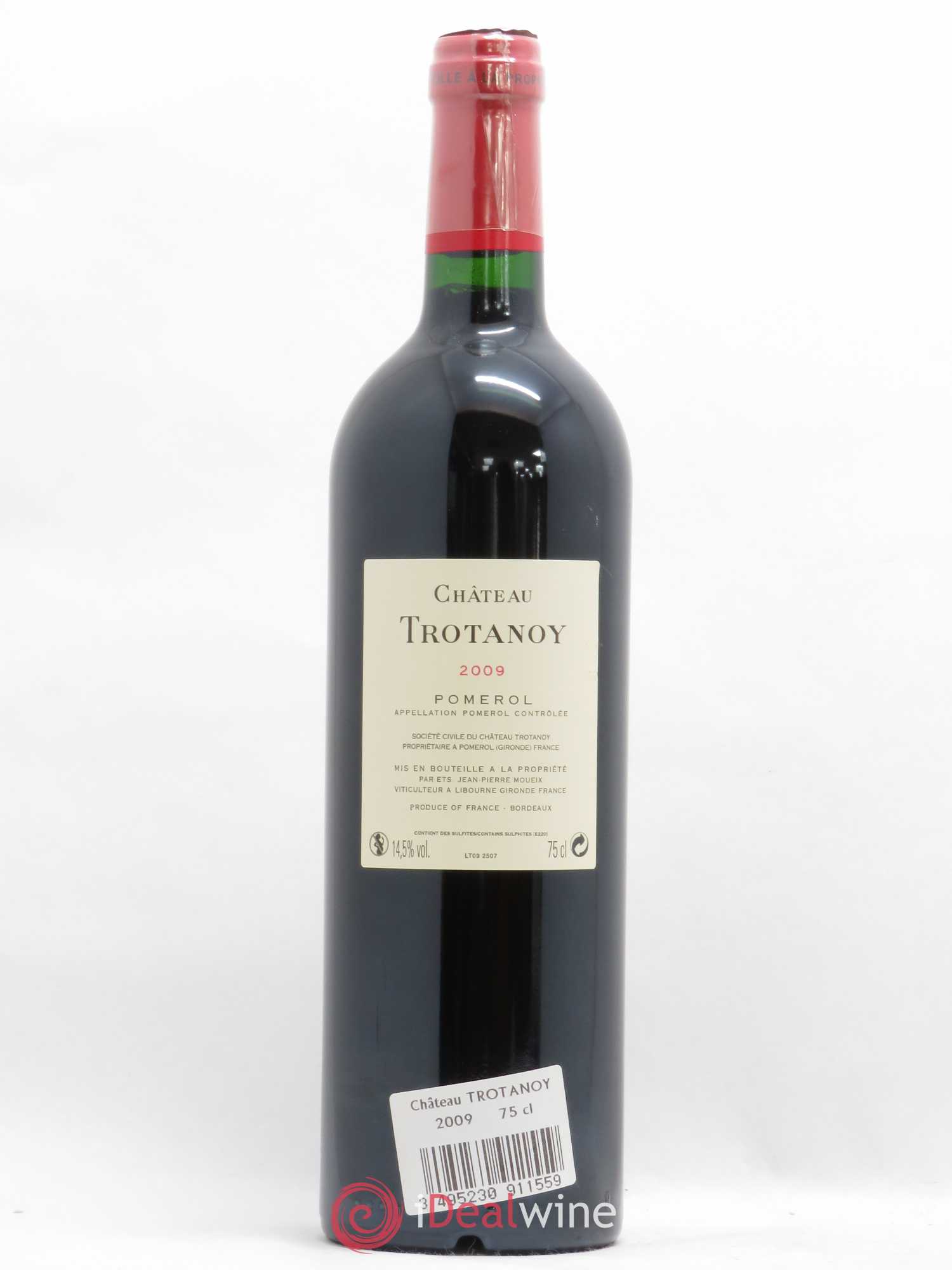Château Trotanoy 2009 - Lot de 1 bouteille - 1