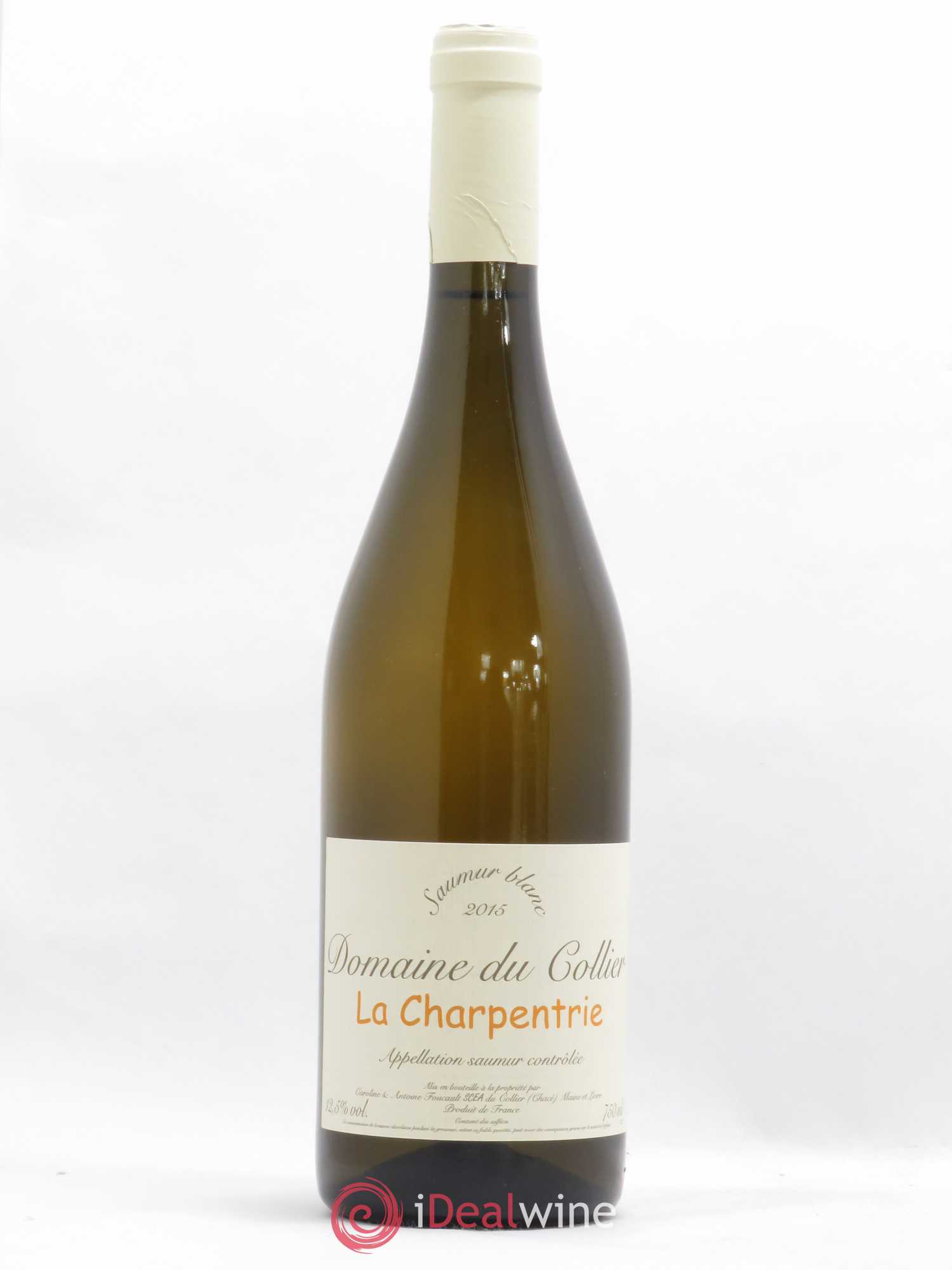 Saumur La Charpentrie Domaine du Collier 2015 - Lot de 1 bouteille - 0