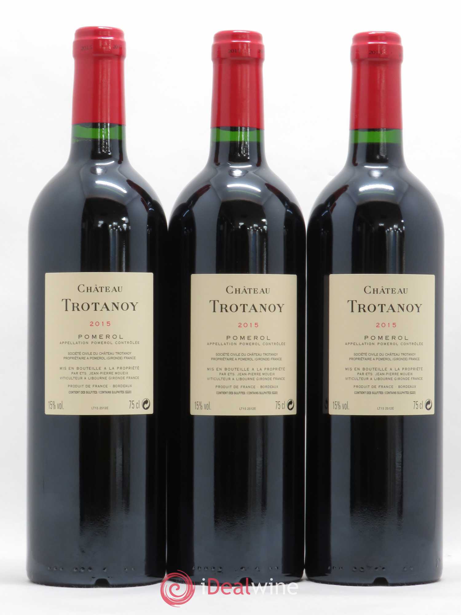 Château Trotanoy 2015 - Lot de 6 bouteilles - 2