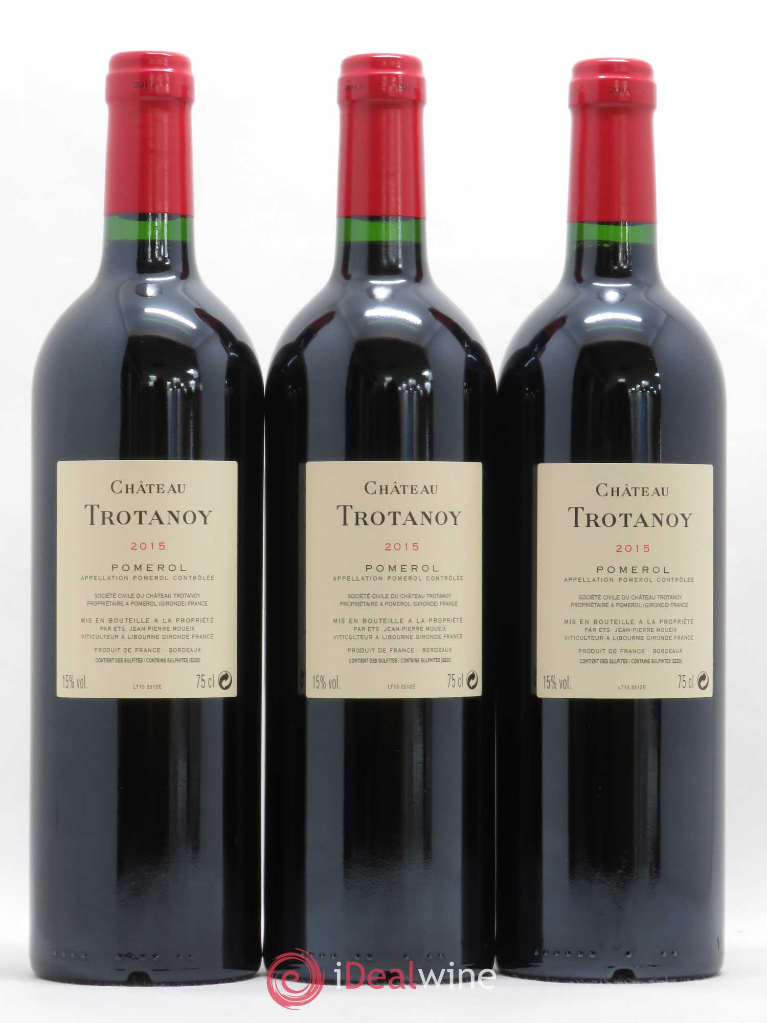 Château Trotanoy 2015 - Lot de 6 bouteilles - 4