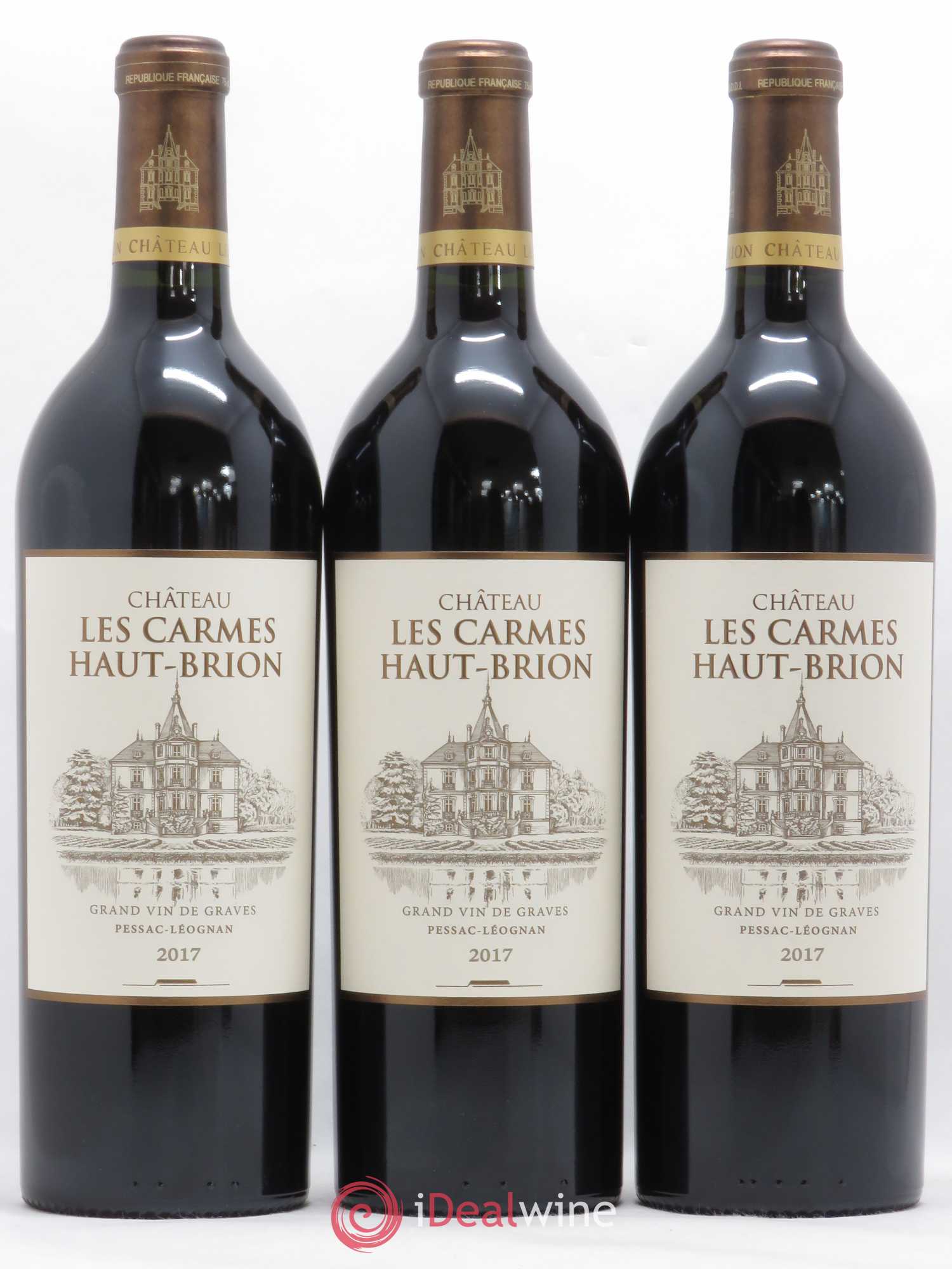 Château Les Carmes Haut-Brion 2017 - Lot de 6 bouteilles - 2