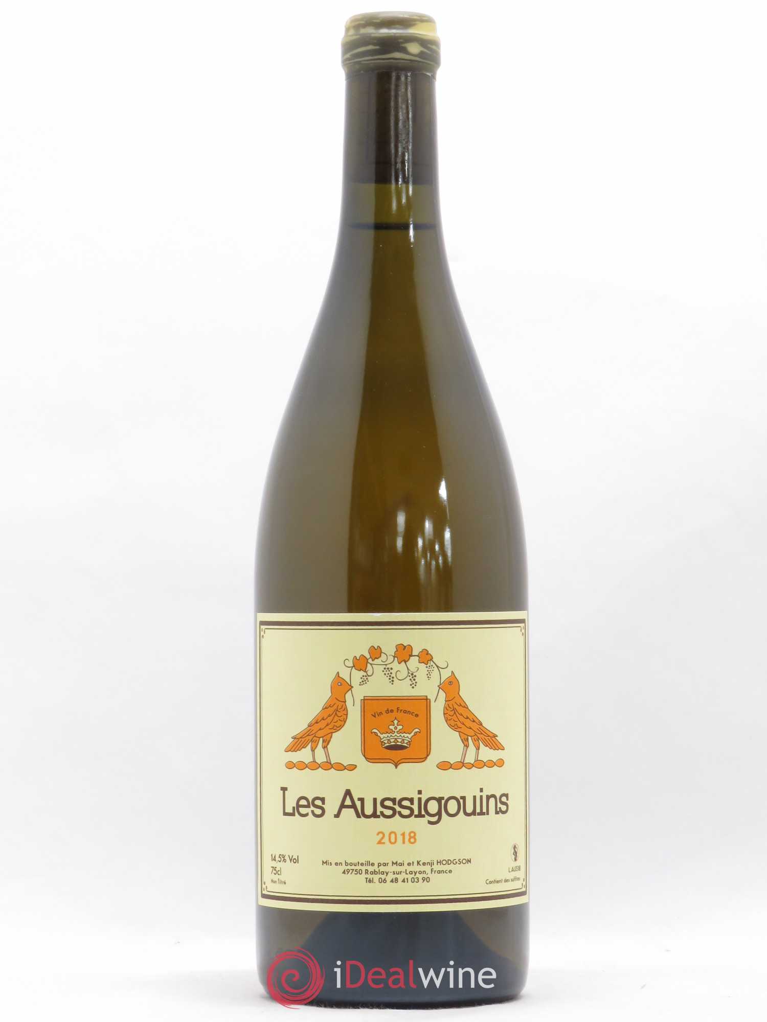 Vin de France Les Aussigouins Mai & Kenji Hodgson (sans prix de réserve) 2018 - Lot de 1 bouteille - 0
