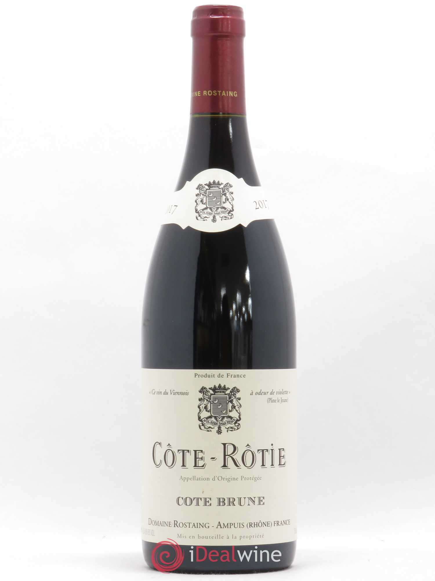 Côte-Rôtie Côte Brune Cuvée Réservée René Rostaing 2017 - Lot of 1 bottle - 0