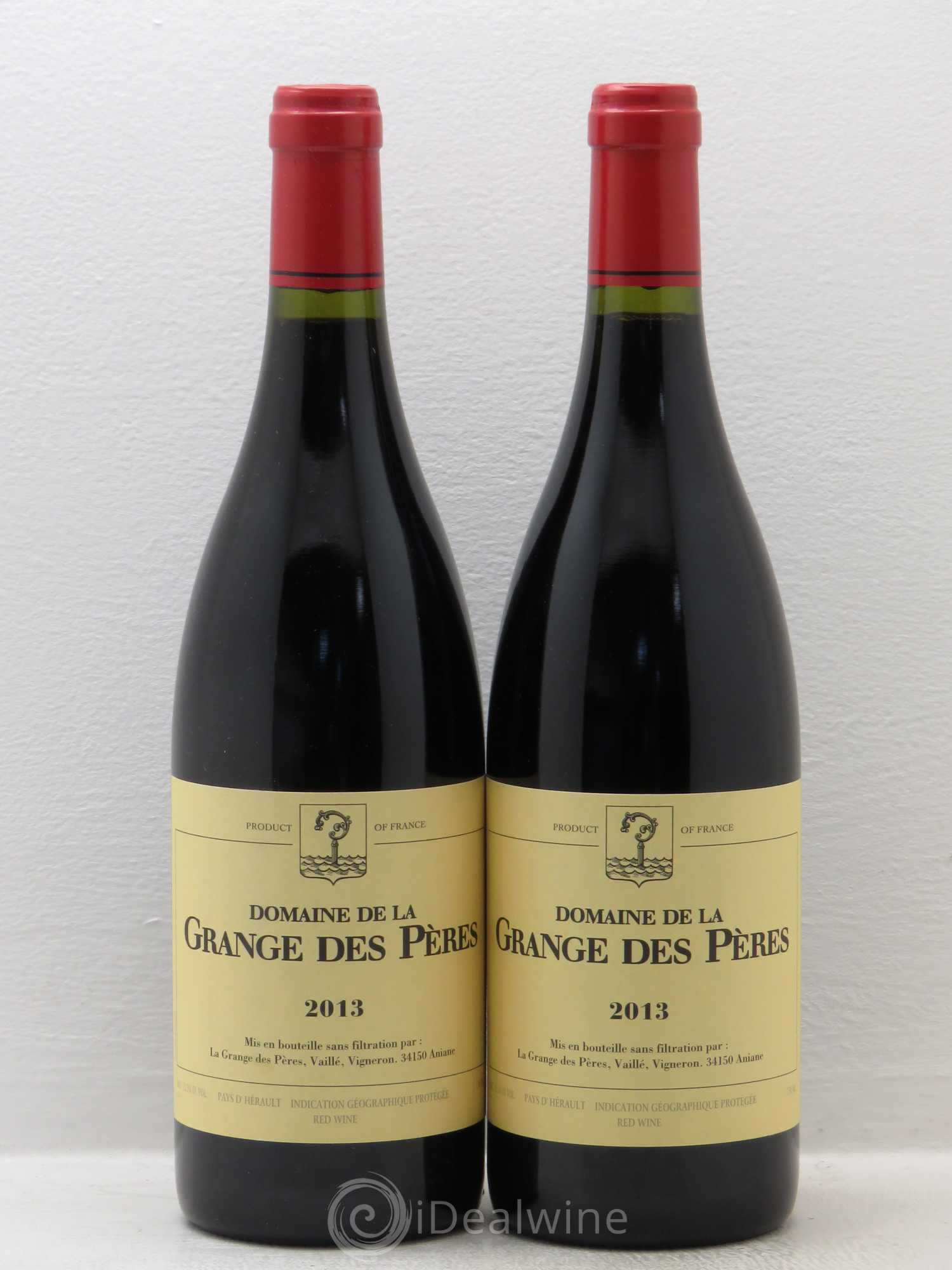 Pays d'Hérault Grange des Pères Laurent Vaillé 2013 - Lot de 2 bouteilles - 0