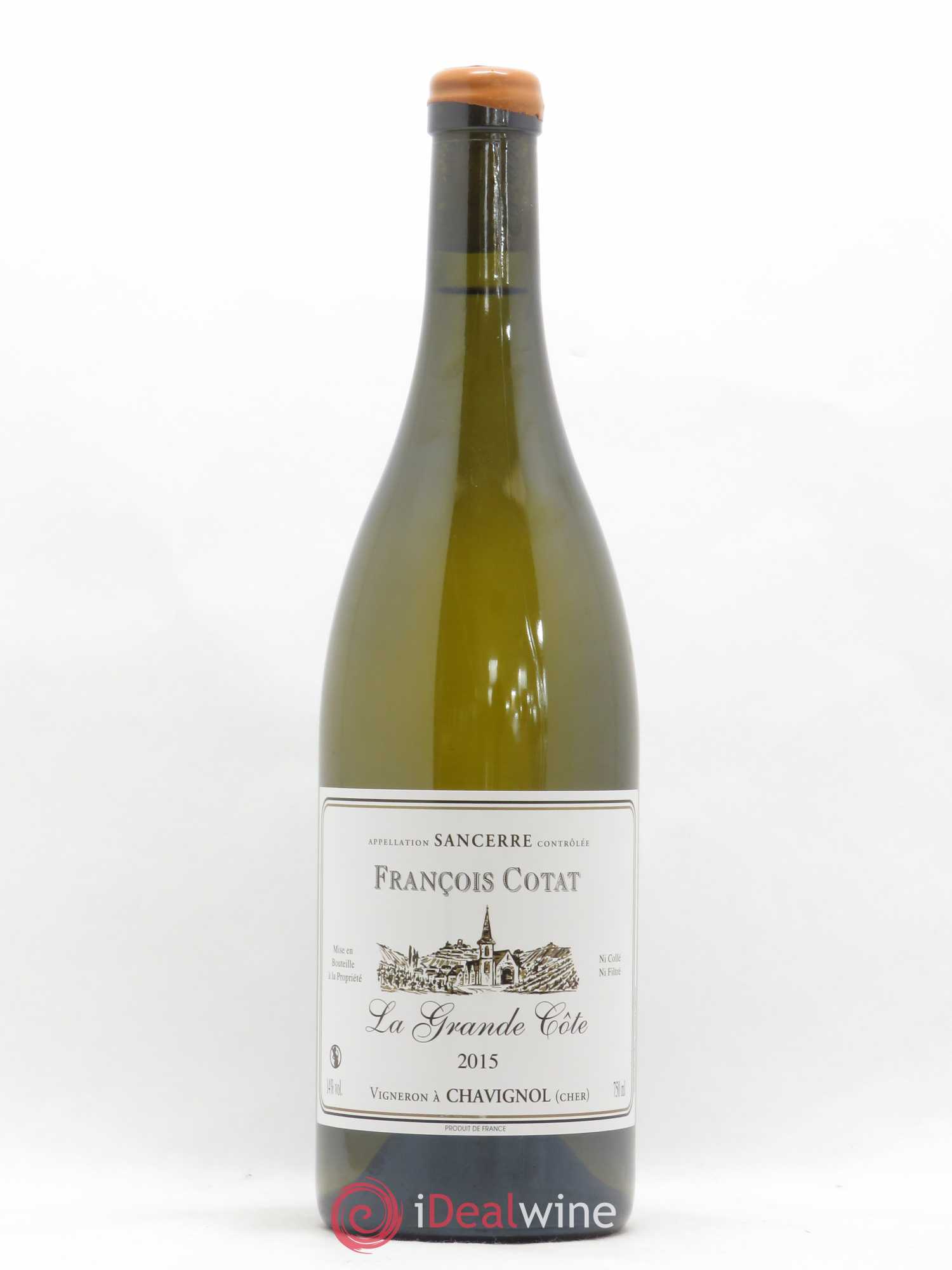 Sancerre La Grande Côte François Cotat 2015 - Posten von 1 Flasche - 0