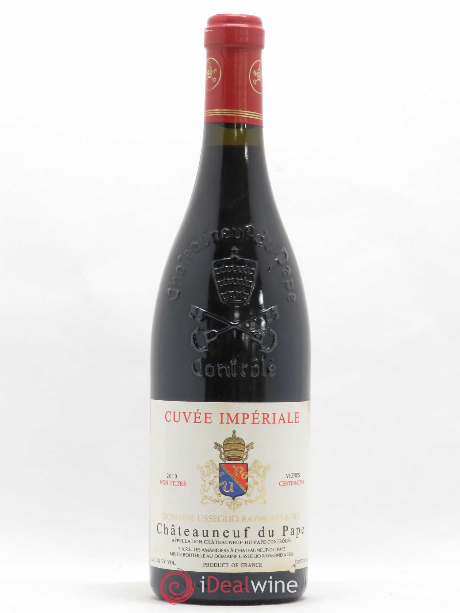 Châteauneuf-du-Pape Cuvée Impériale Raymond Usseglio & Fils (Domaine) 2010 - Lot de 1 bouteille - 0