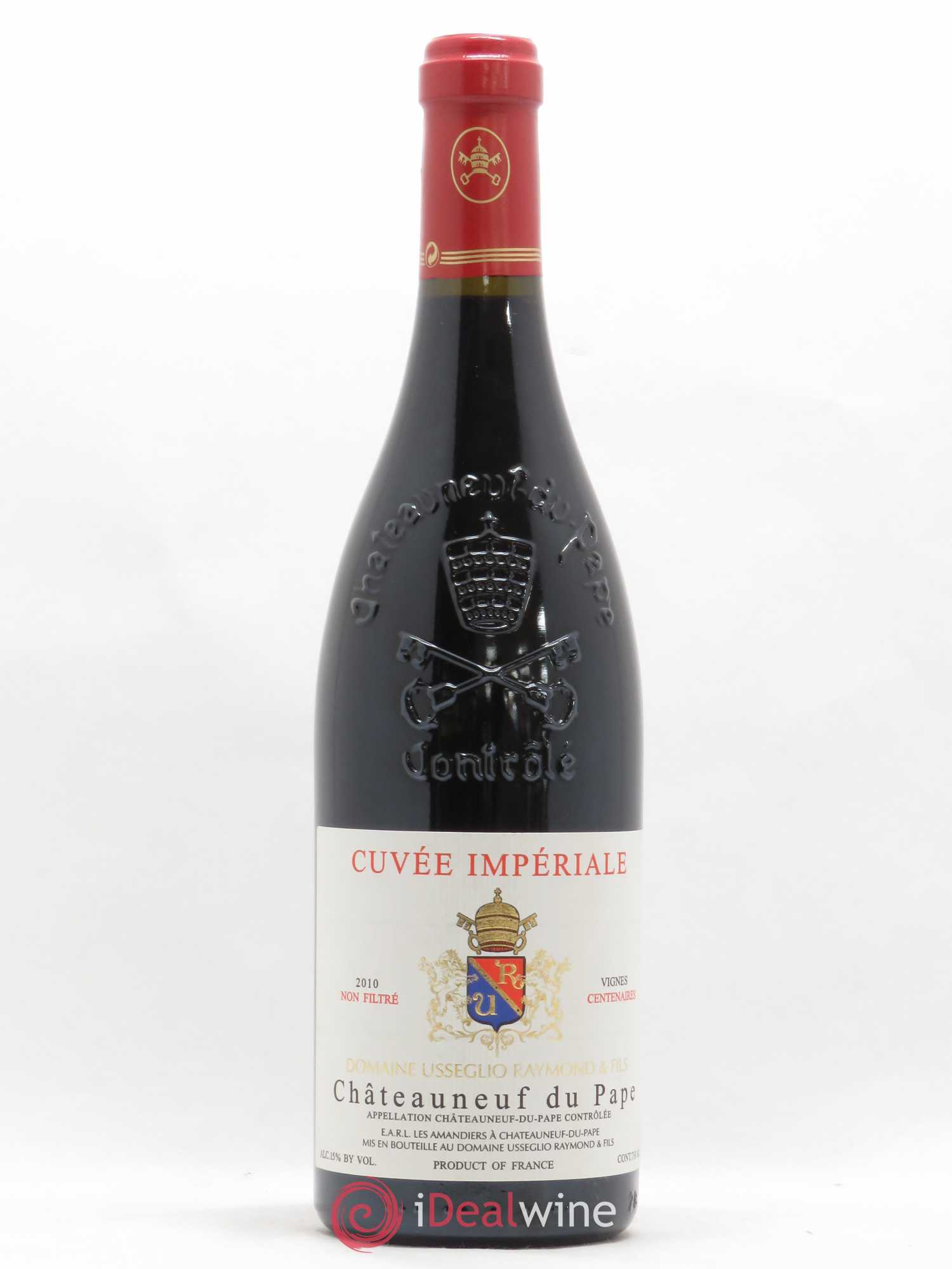Châteauneuf-du-Pape Cuvée Impériale Raymond Usseglio & Fils (Domaine) 2010 - Lot de 1 bouteille - 0