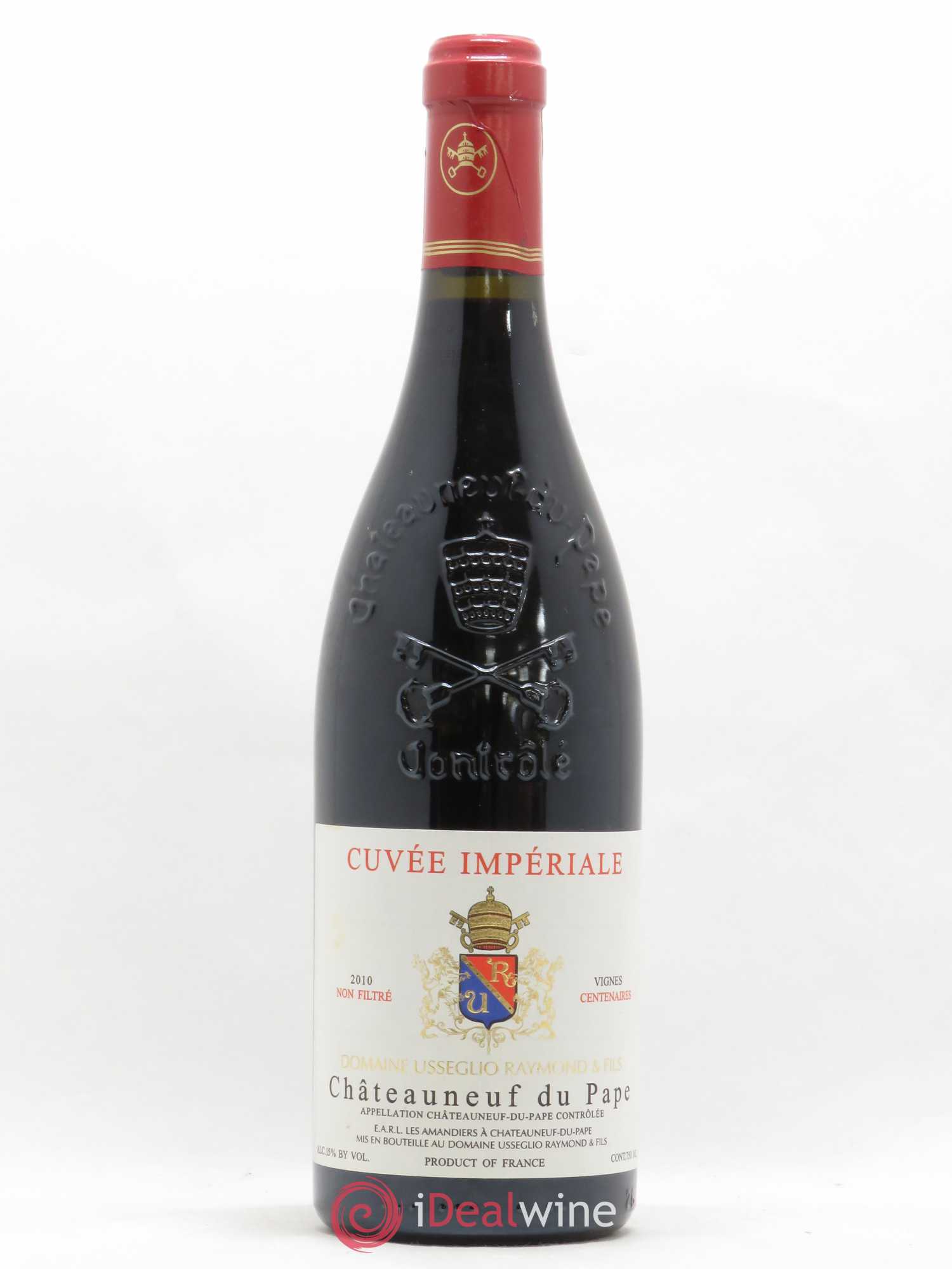 Châteauneuf-du-Pape Cuvée Impériale Raymond Usseglio & Fils (Domaine) 2010 - Lot de 1 bouteille - 0