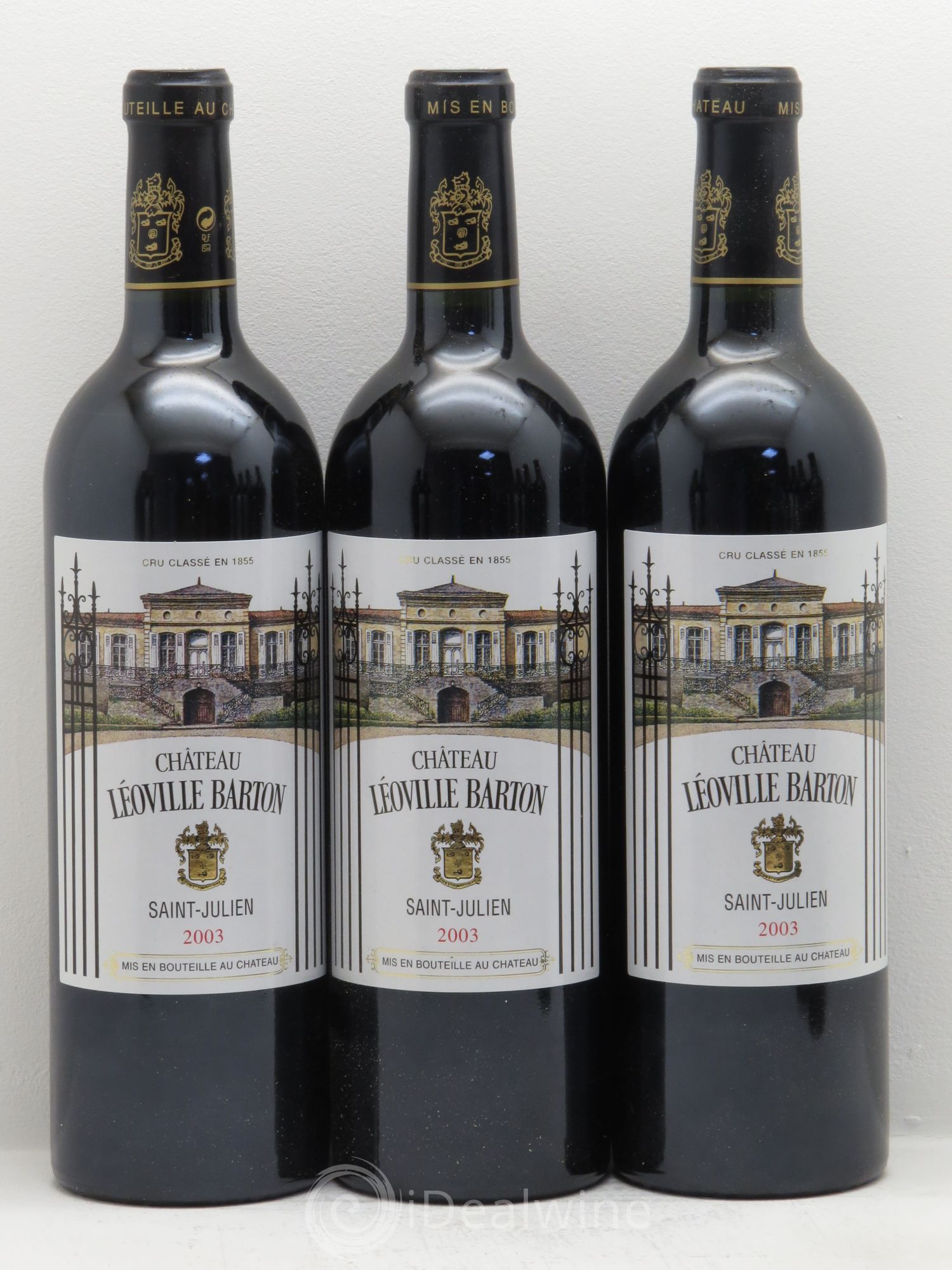 Château Léoville Barton 2ème Grand Cru Classé 2003 - Lot de 12 bouteilles - 2