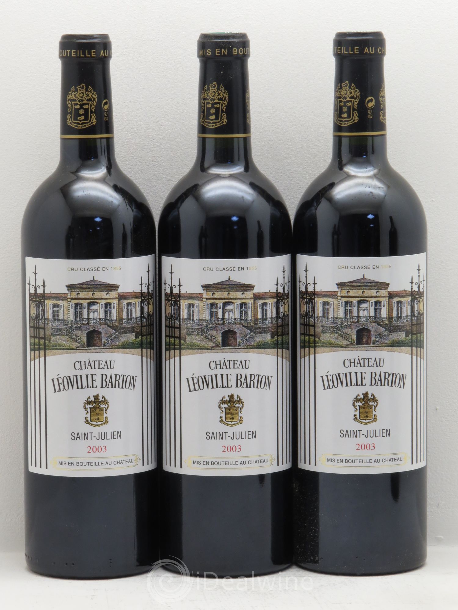 Château Léoville Barton 2ème Grand Cru Classé 2003 - Lot de 12 bouteilles - 3