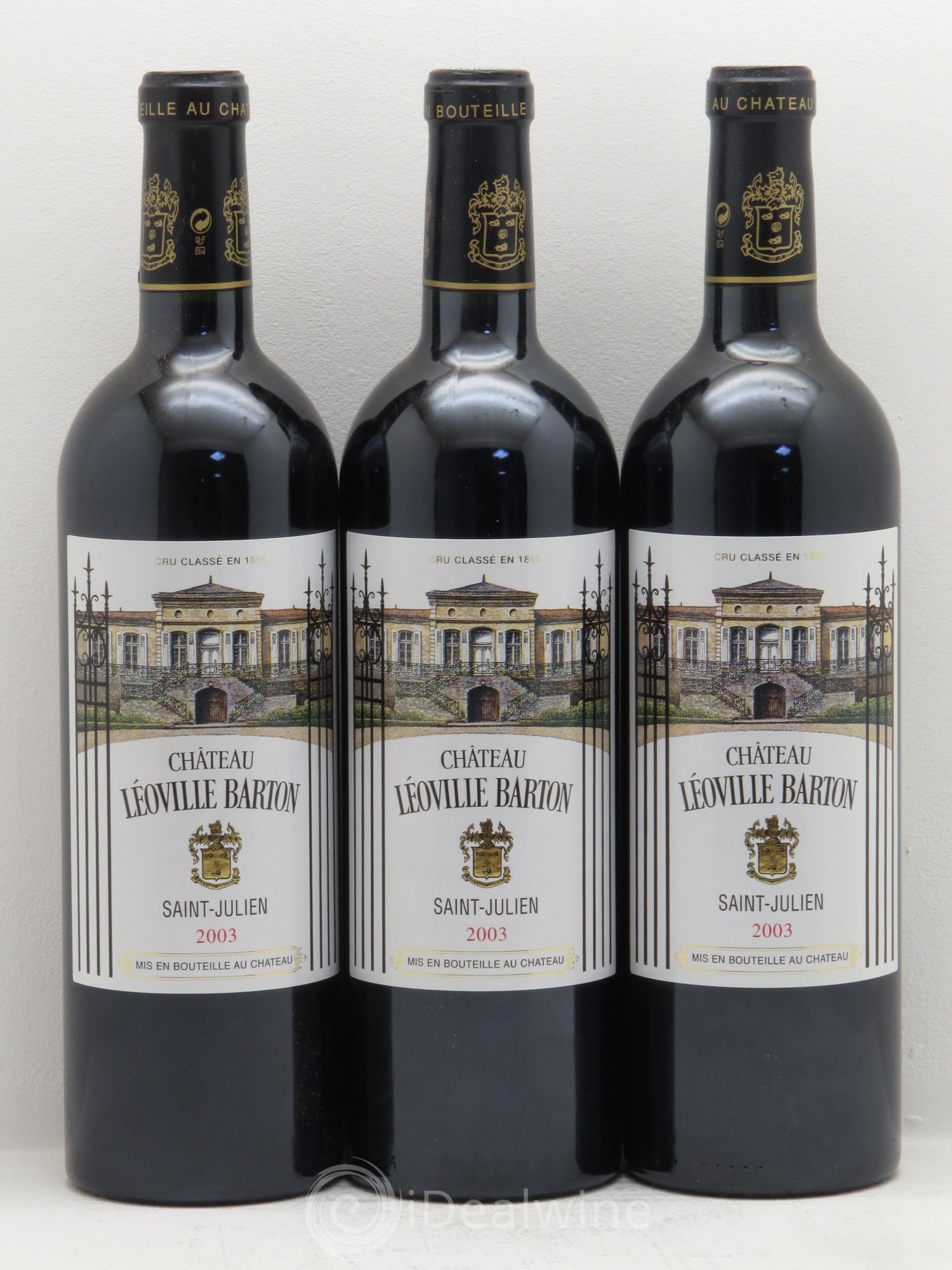 Château Léoville Barton 2ème Grand Cru Classé 2003 - Lot de 12 bouteilles - 4