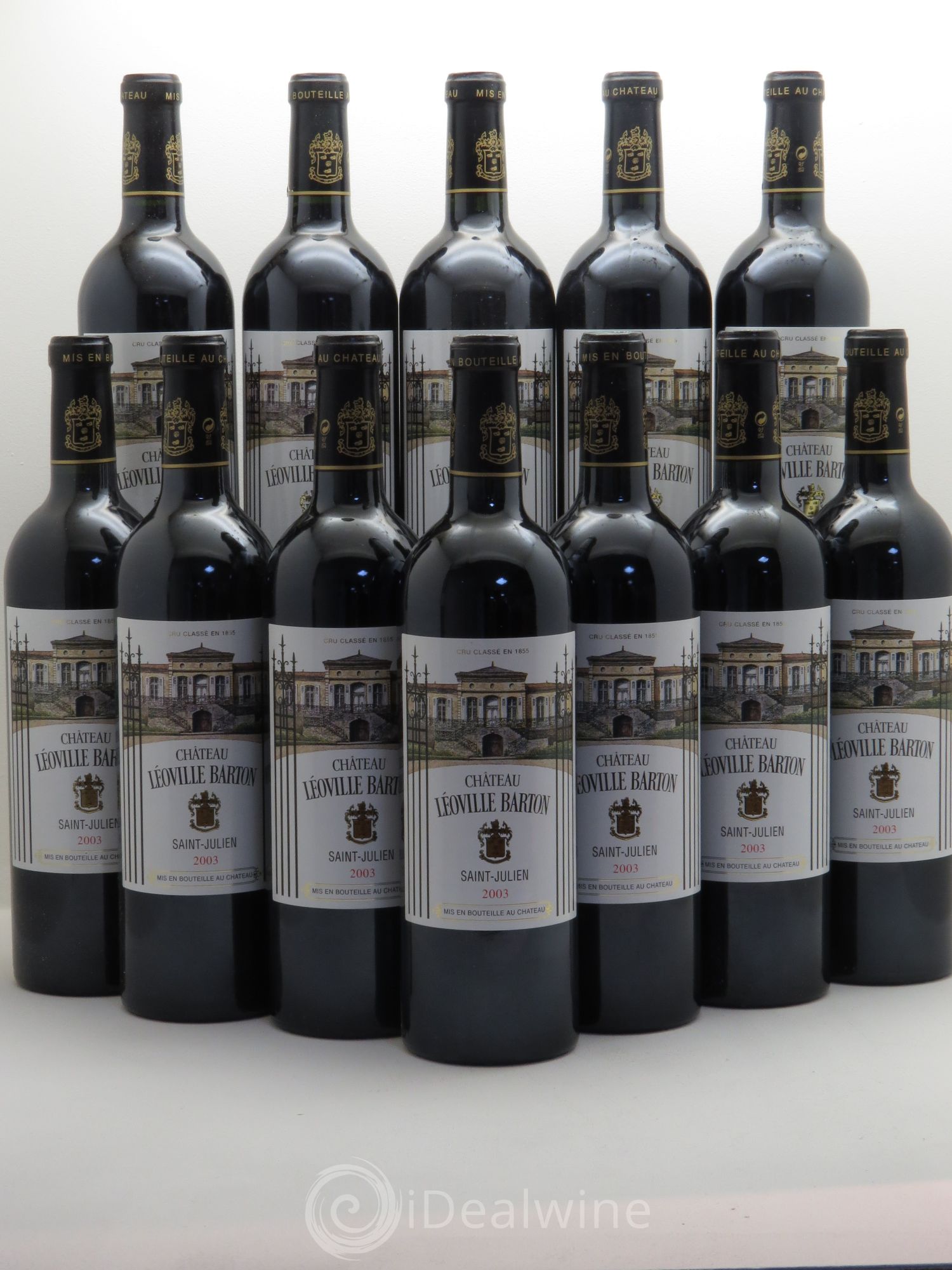 Château Léoville Barton 2ème Grand Cru Classé 2003 - Lot de 12 bouteilles - 0