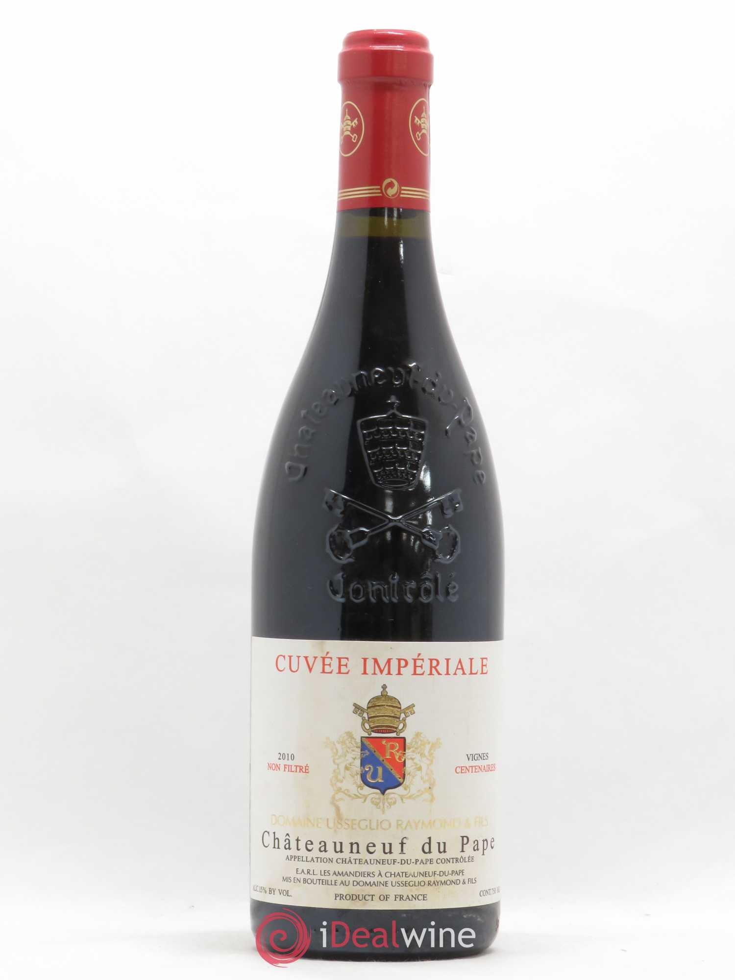 Châteauneuf-du-Pape Cuvée Impériale Raymond Usseglio & Fils (Domaine) 2010 - Lot de 1 bouteille - 0