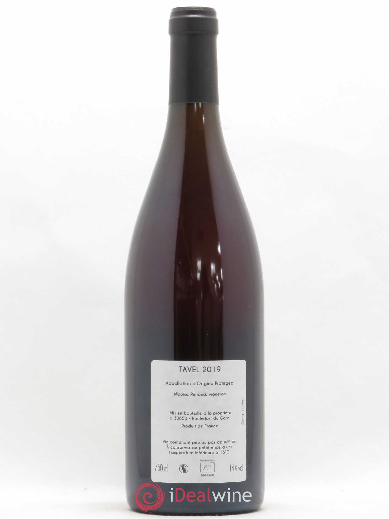 Tavel Clos des Grillons 2019 - Lot de 1 bouteille - 1