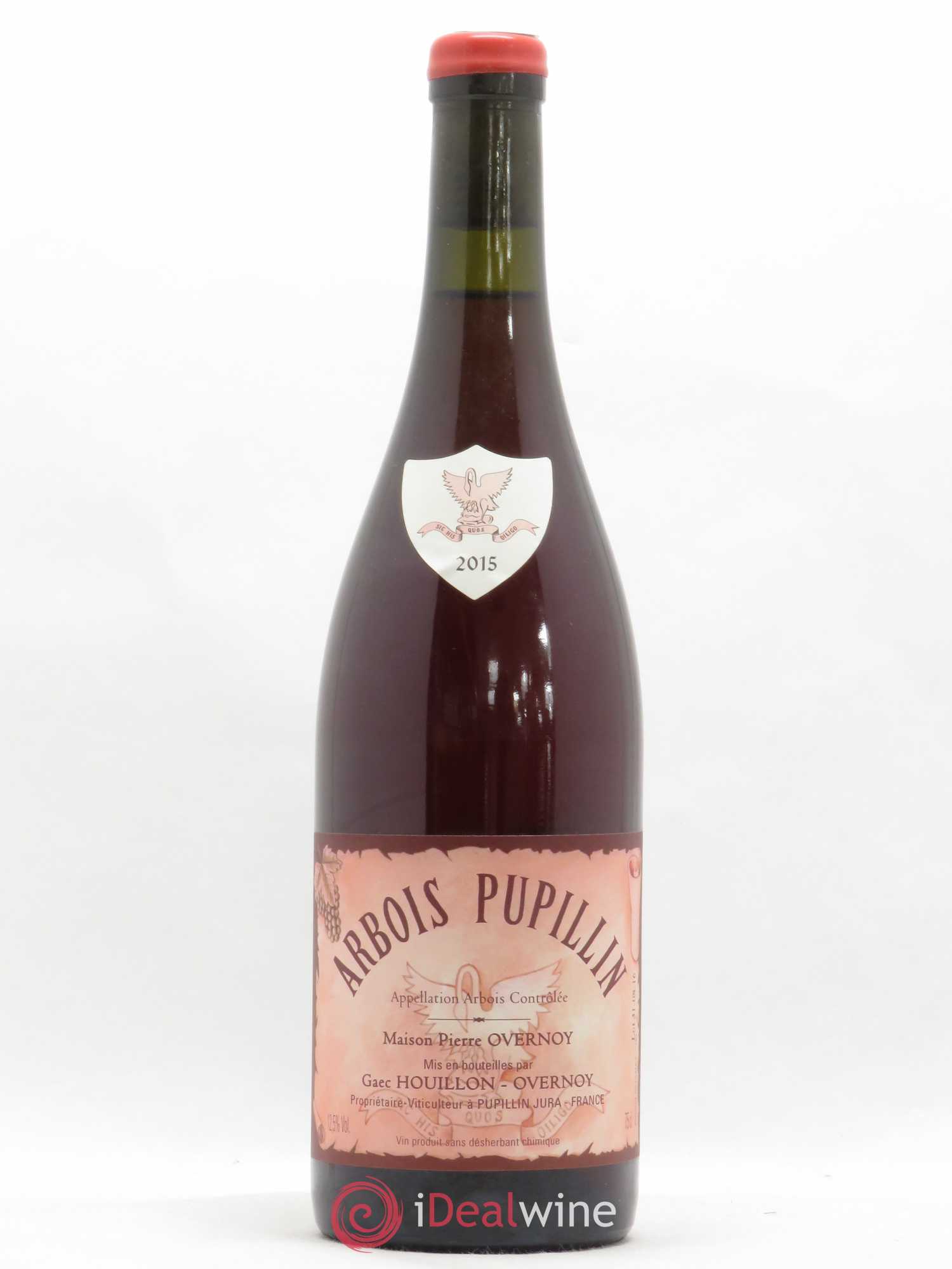 Arbois-Pupillin Poulsard (cire rouge) Overnoy-Houillon (Domaine) 2015 - Lot de 1 bouteille - 0