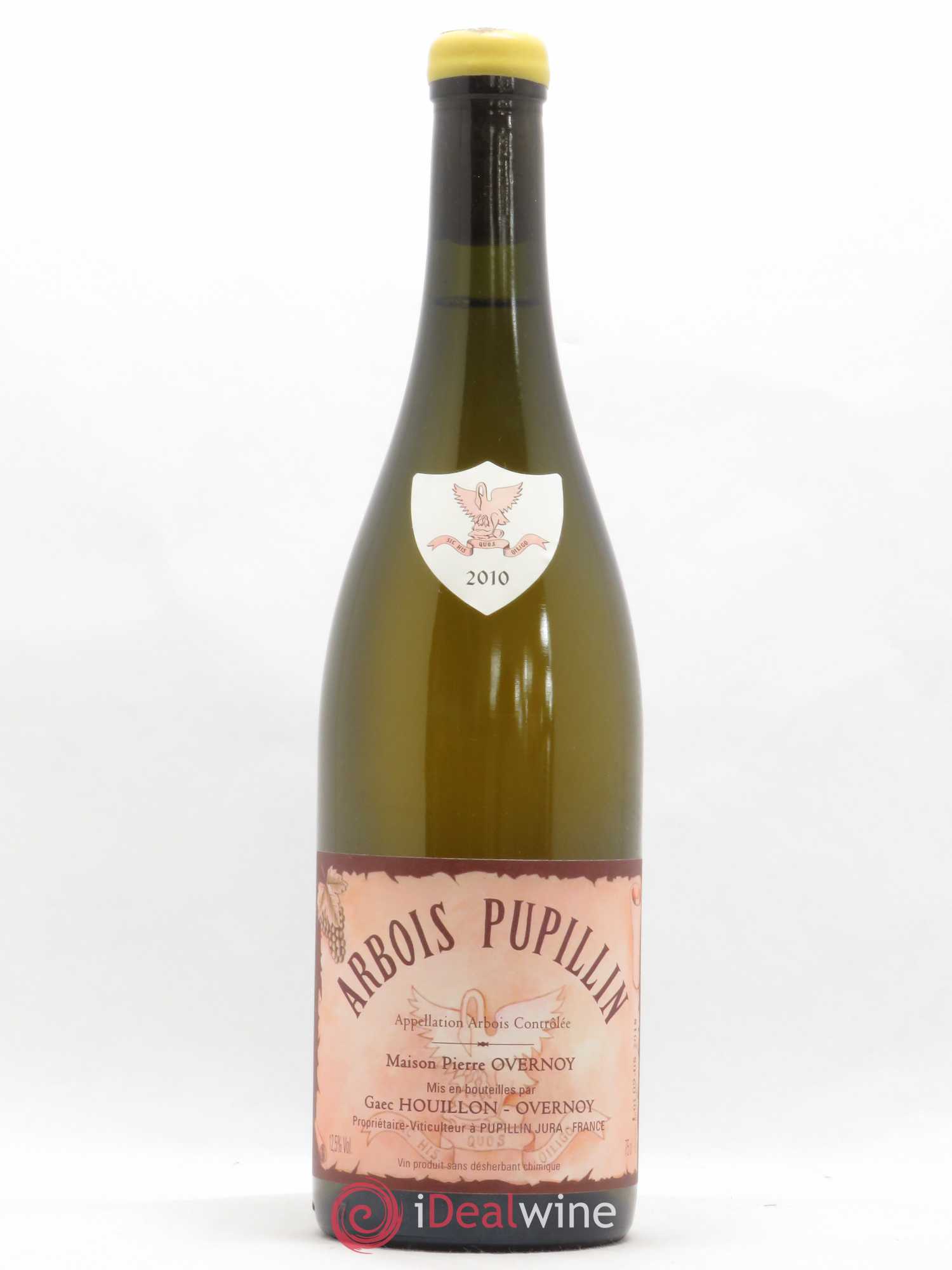 Arbois-Pupillin Savagnin élevage prolongé (cire jaune) Overnoy-Houillon (Domaine) 2010 - Lot de 1 bouteille - 0