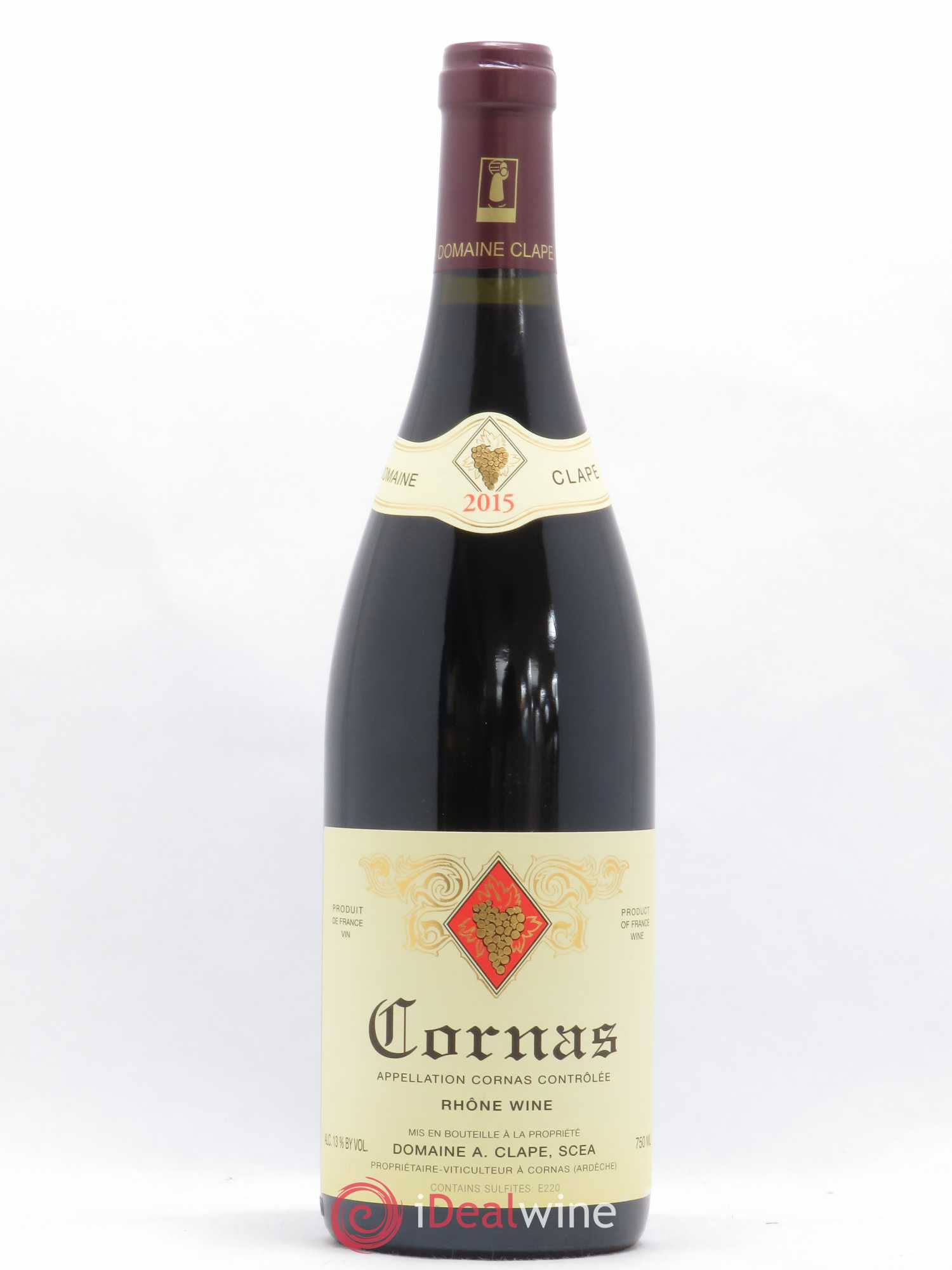 Cornas Auguste Clape 2015 - Lot de 1 bouteille - 0