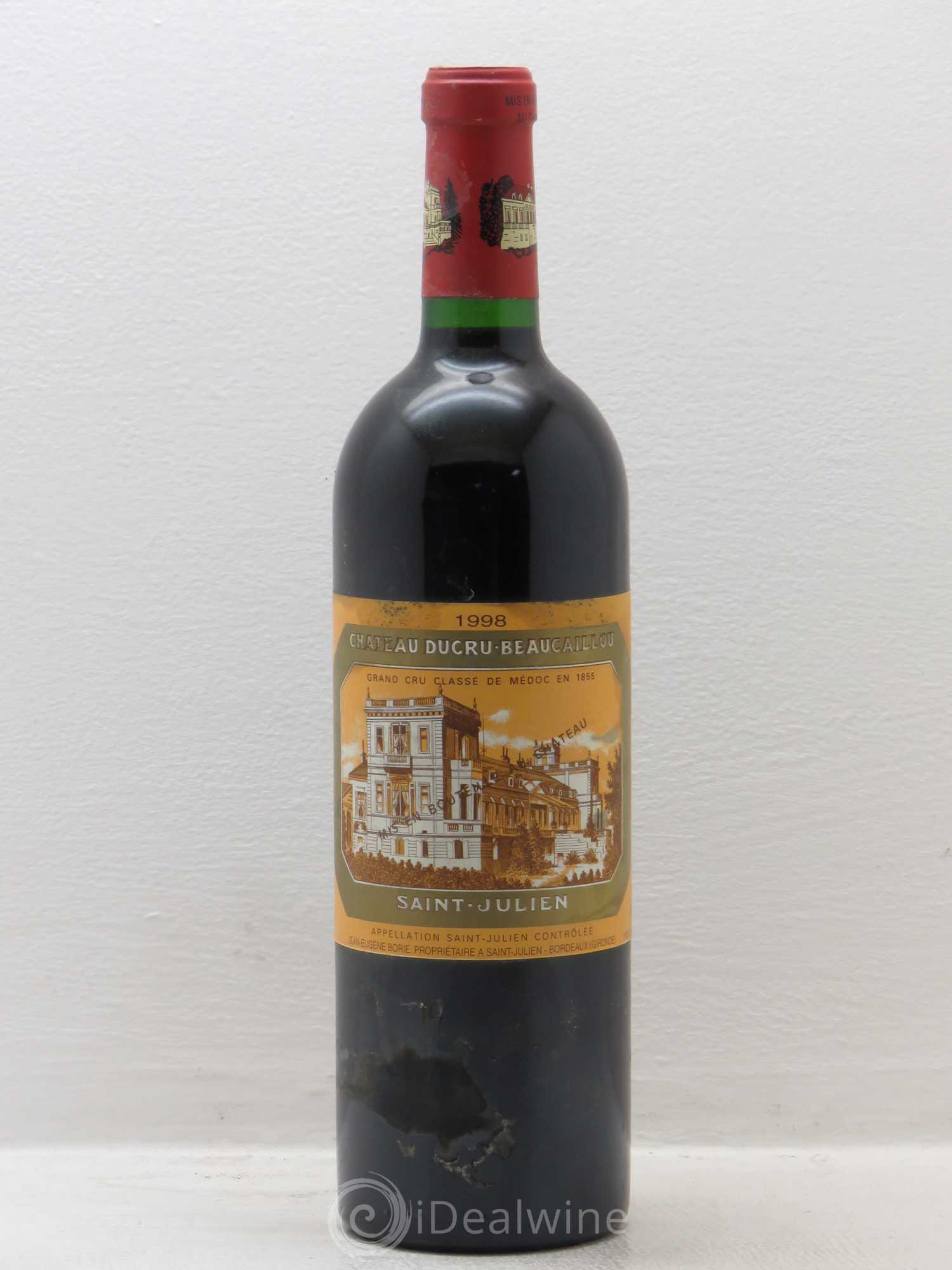 Château Ducru Beaucaillou 2ème Grand Cru Classé 1998 - Lot de 1 bouteille - 0