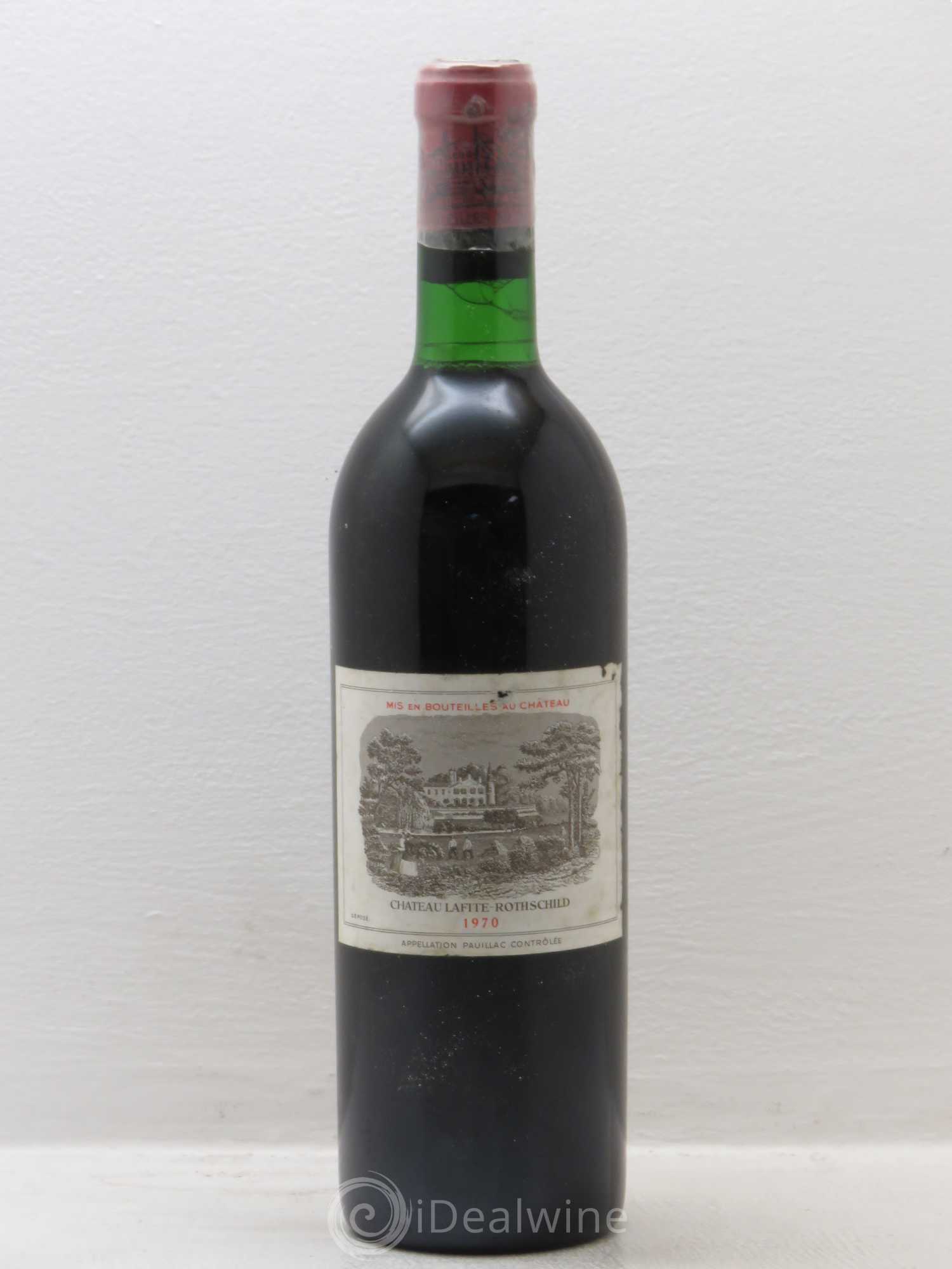 Château Lafite Rothschild 1er Grand Cru Classé 1970 - Lot de 1 bouteille - 0