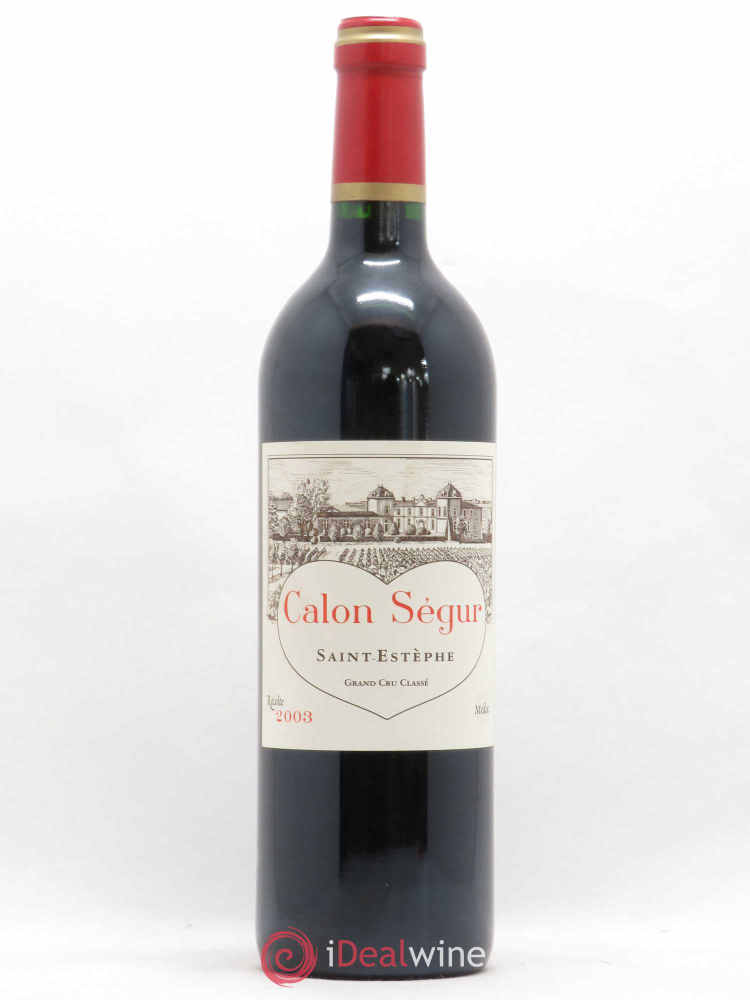 Château Calon Ségur 3ème Grand Cru Classé 2003 - Lot de 1 bouteille - 0
