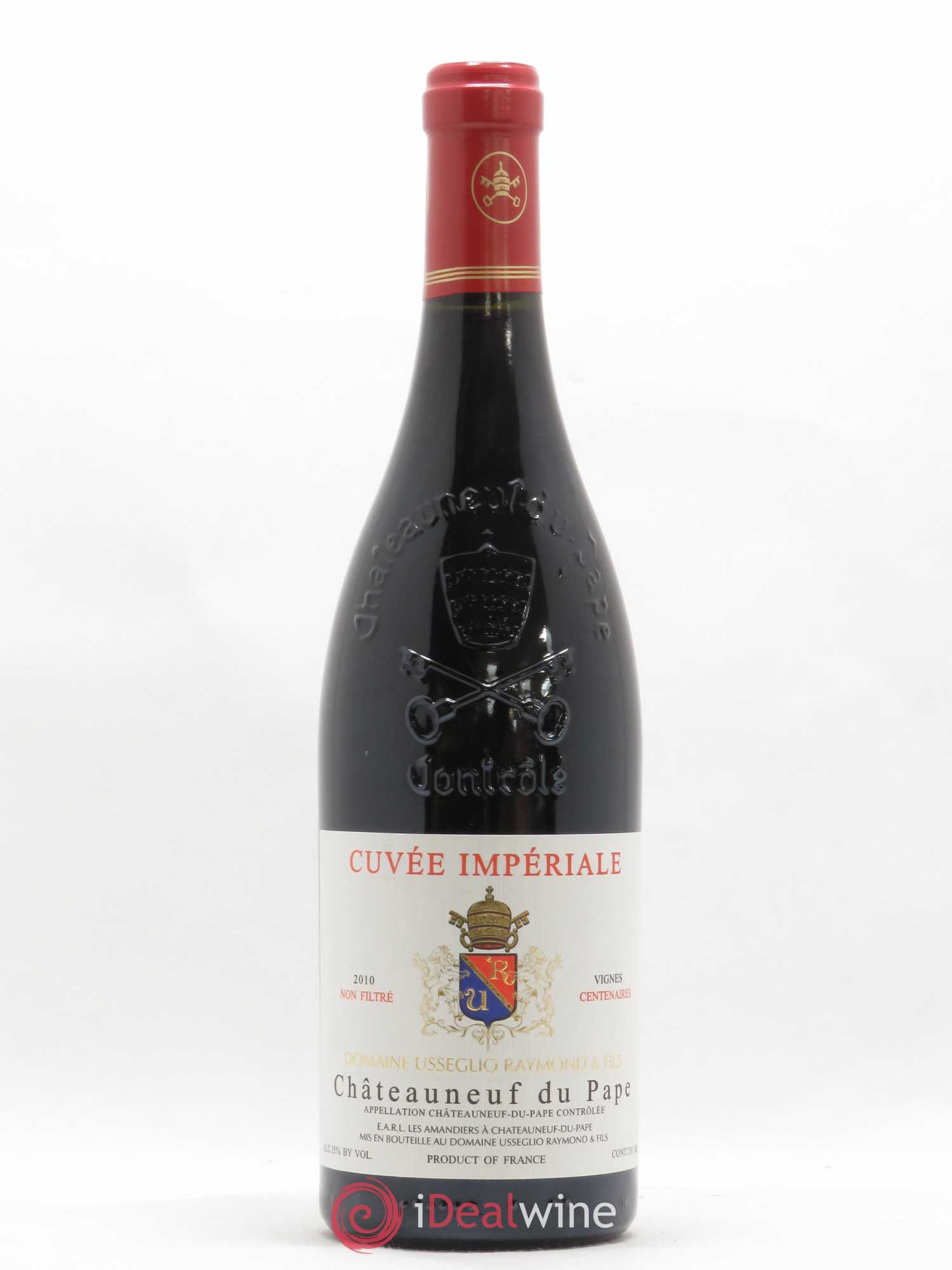 Châteauneuf-du-Pape Cuvée Impériale Raymond Usseglio & Fils (Domaine) 2010 - Lot de 1 bouteille - 0