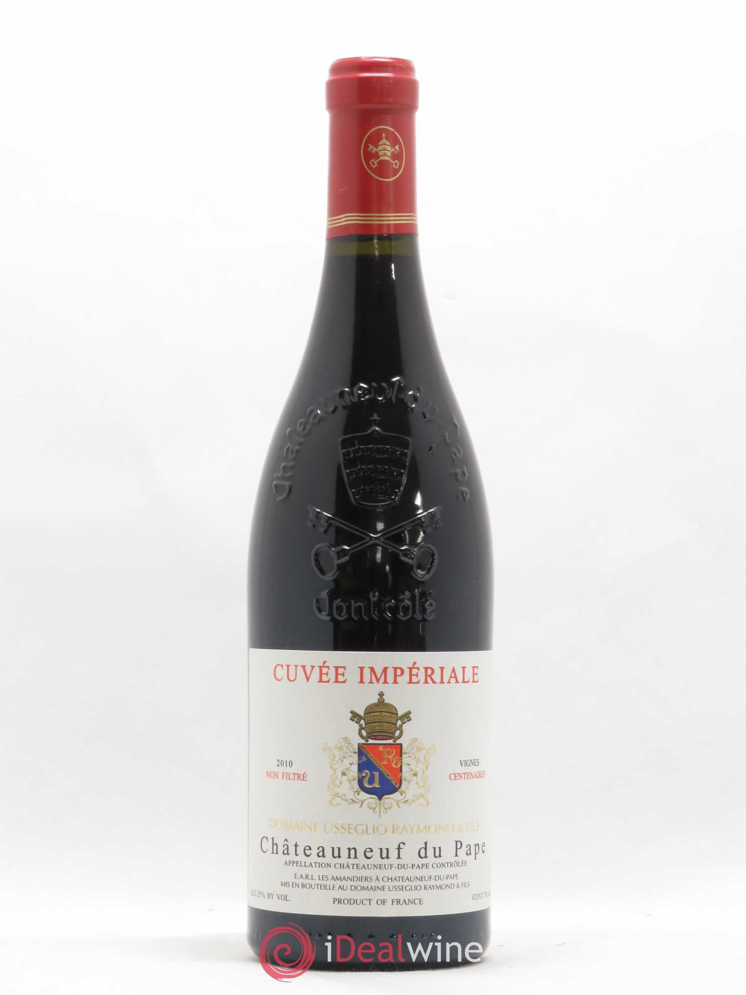 Châteauneuf-du-Pape Cuvée Impériale Raymond Usseglio & Fils (Domaine) 2010 - Lot de 1 bouteille - 0