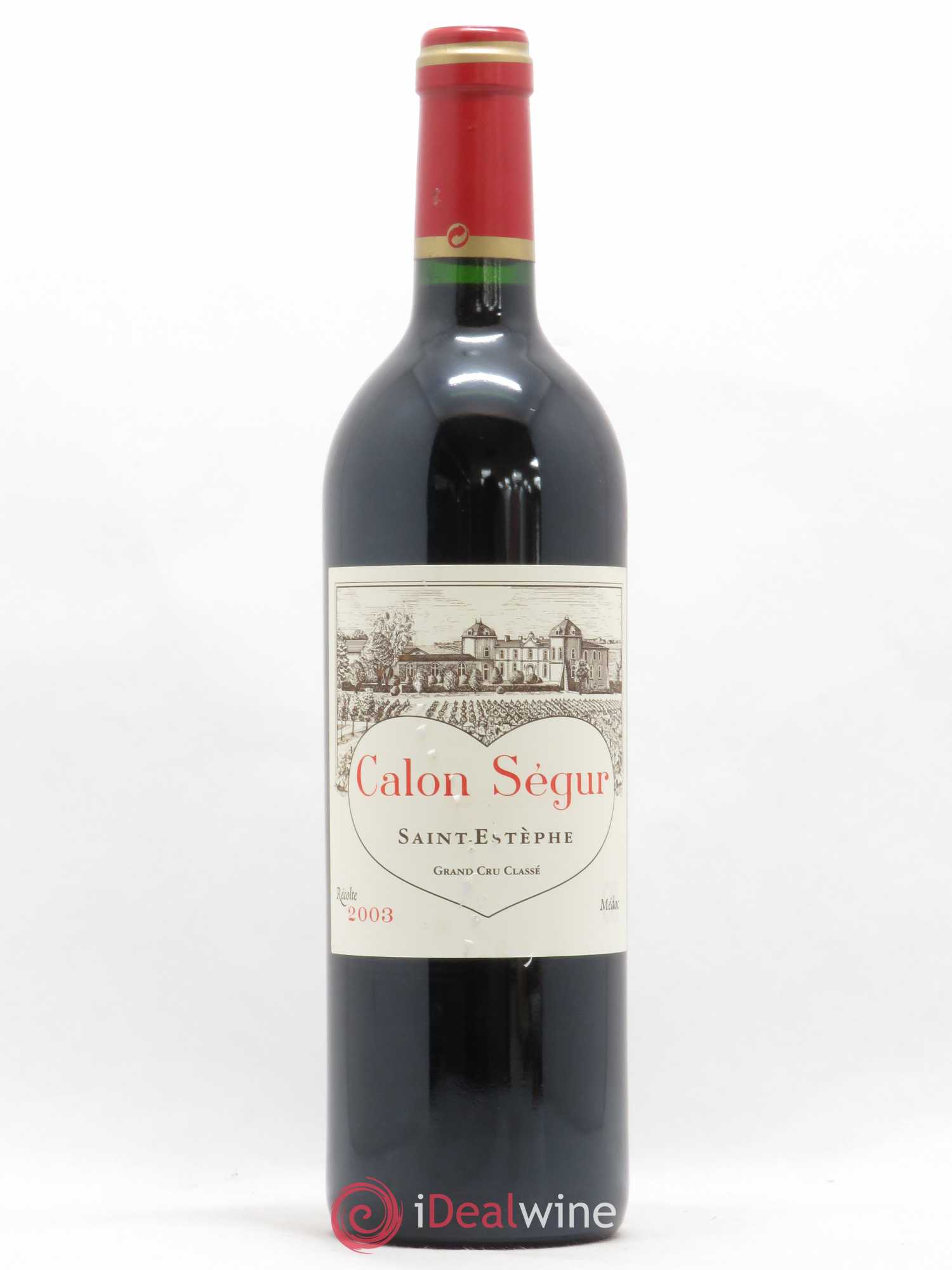 Château Calon Ségur 3ème Grand Cru Classé 2003 - Lot de 1 bouteille - 0